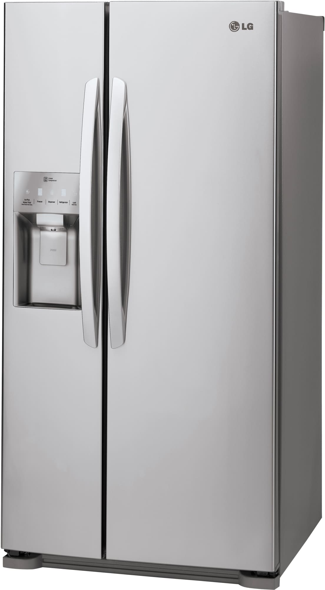 LG LSXS22423S 33 Inch SidebySide Refrigerator with Linear Compressor