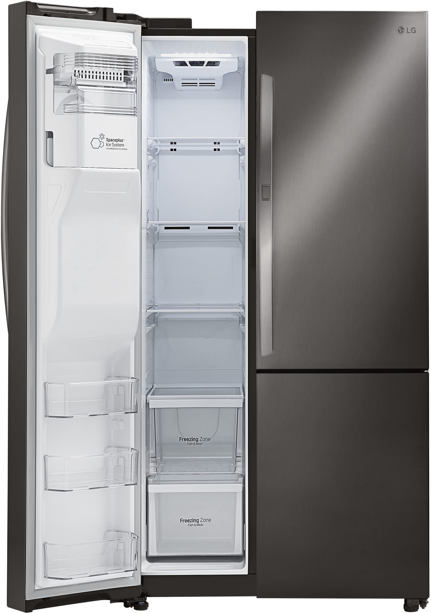 LG LSXS26386D 36 Inch SidebySide Refrigerator with DoorinDoor
