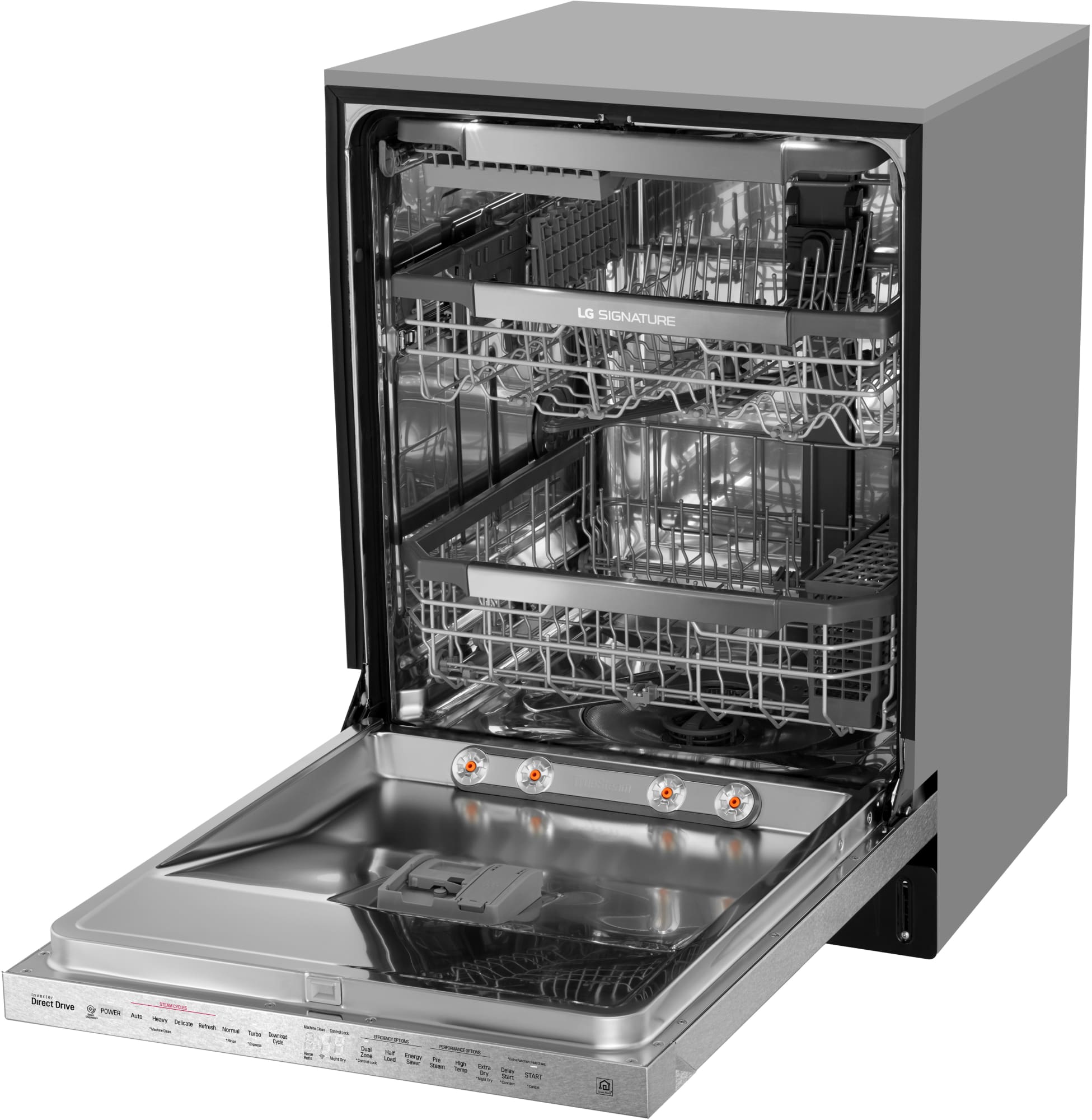 LG LUDP8996SN 24 Inch Fully Integrated Dishwasher with 15 Place Setting