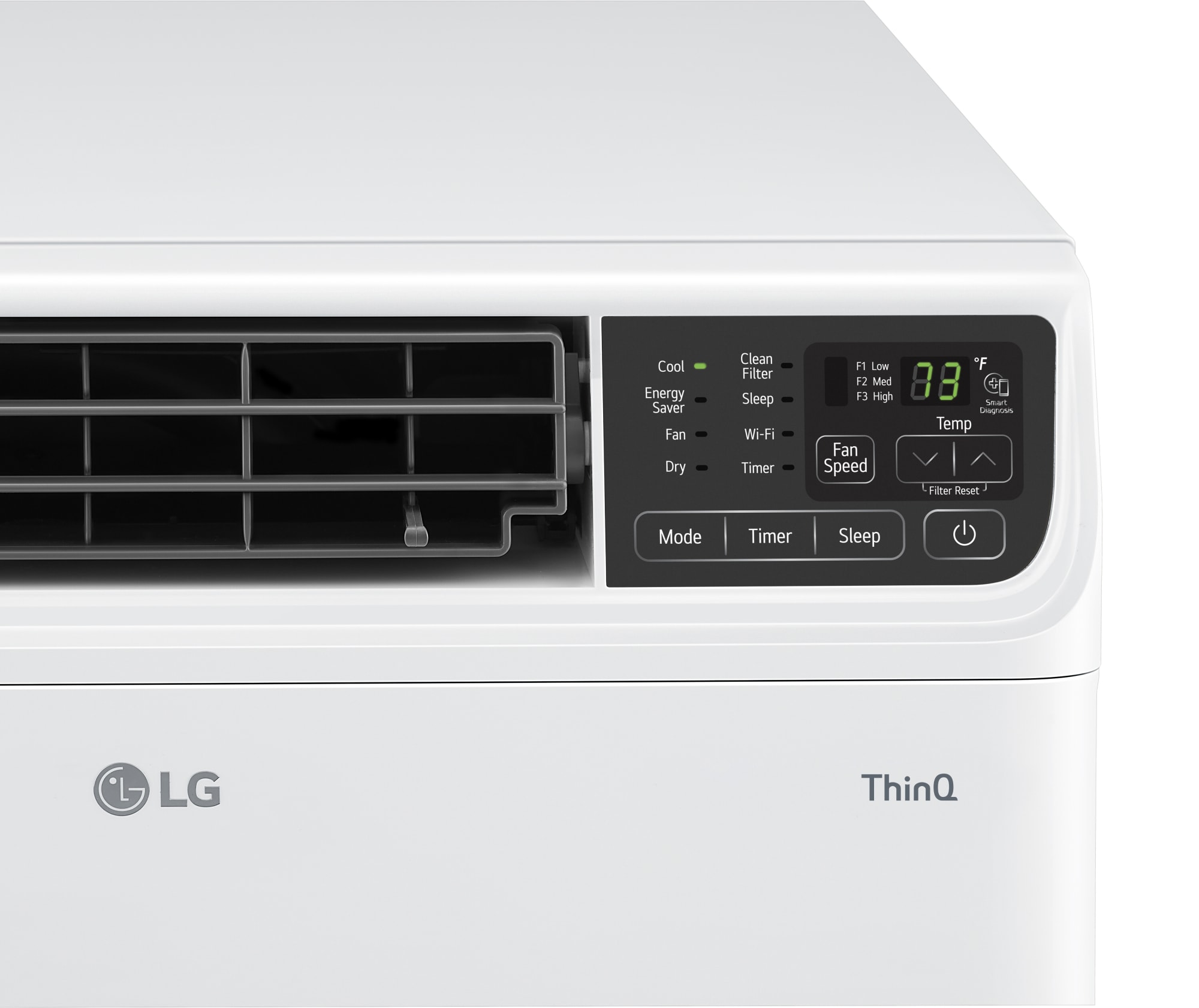 LG LW1022IVSM 10,000 BTU Window Smart Air Conditioner with Dual