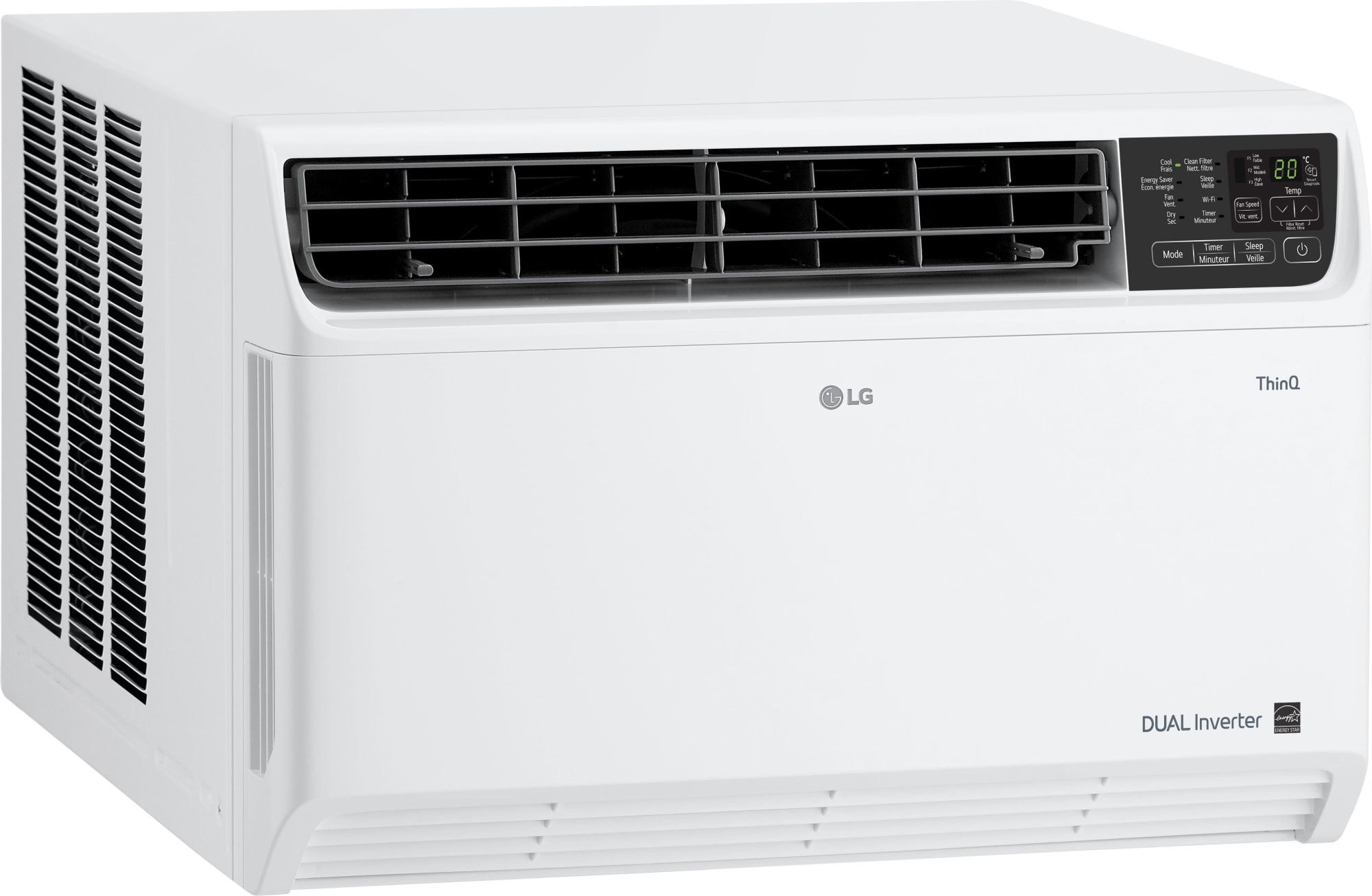 LG LW1522IVSM 14,000 BTU Window Smart Air Conditioner with Dual