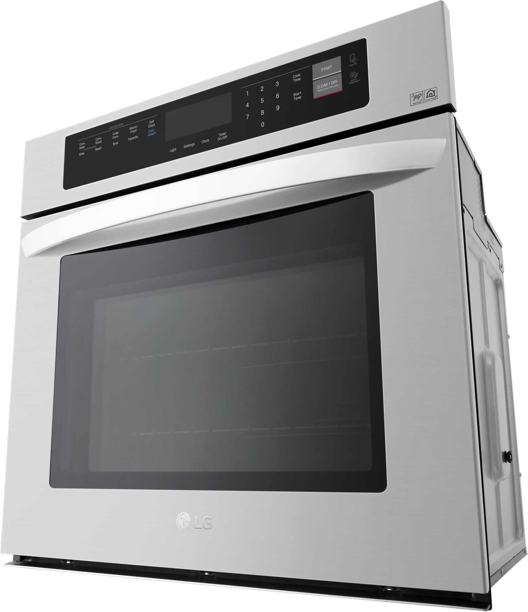 LG LWS3063ST 30 Inch Single Electric Wall Oven with Convection