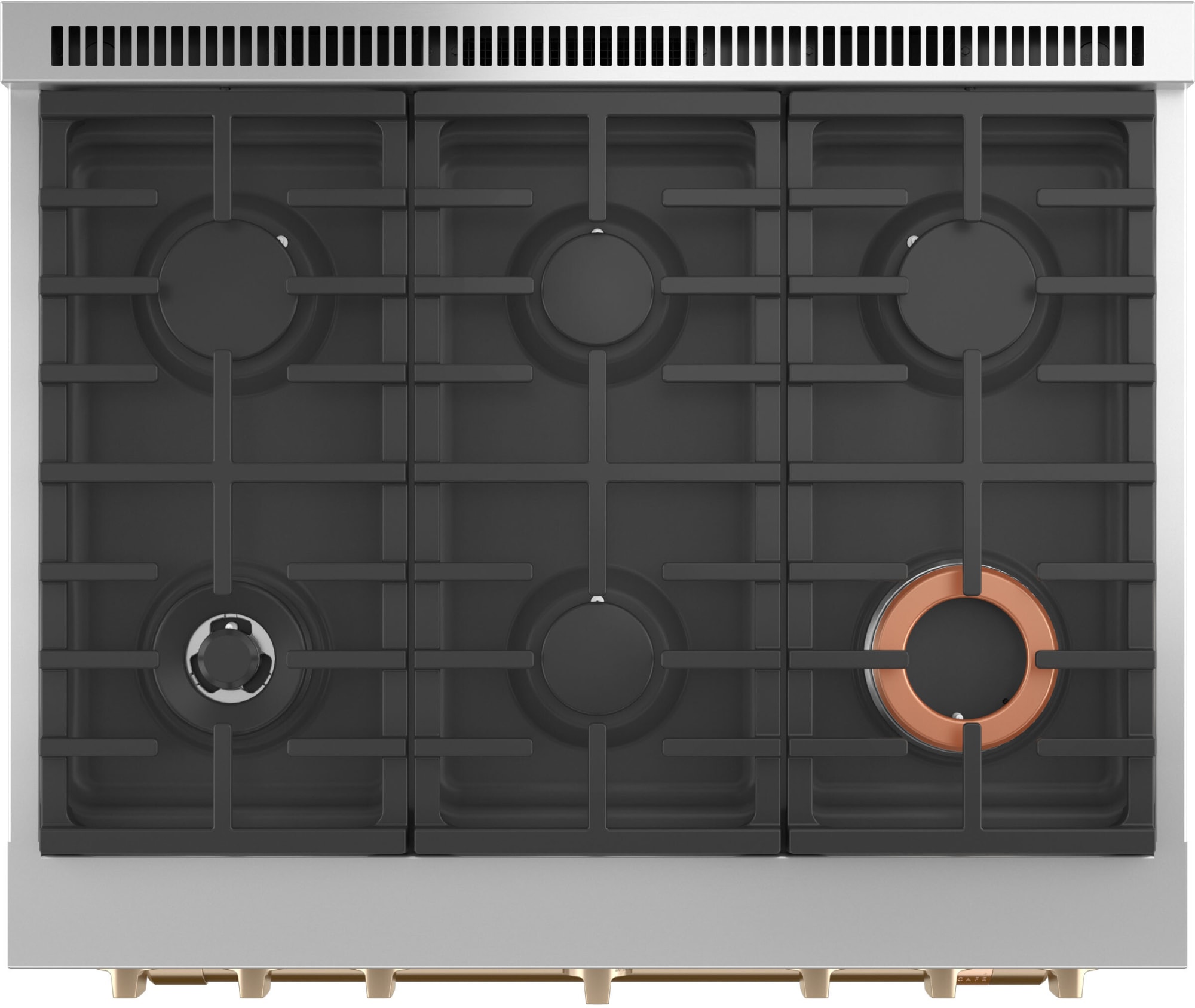 Cafe CGY366P4TW2 36 Inch Smart Professional Gas Range with 6 Sealed