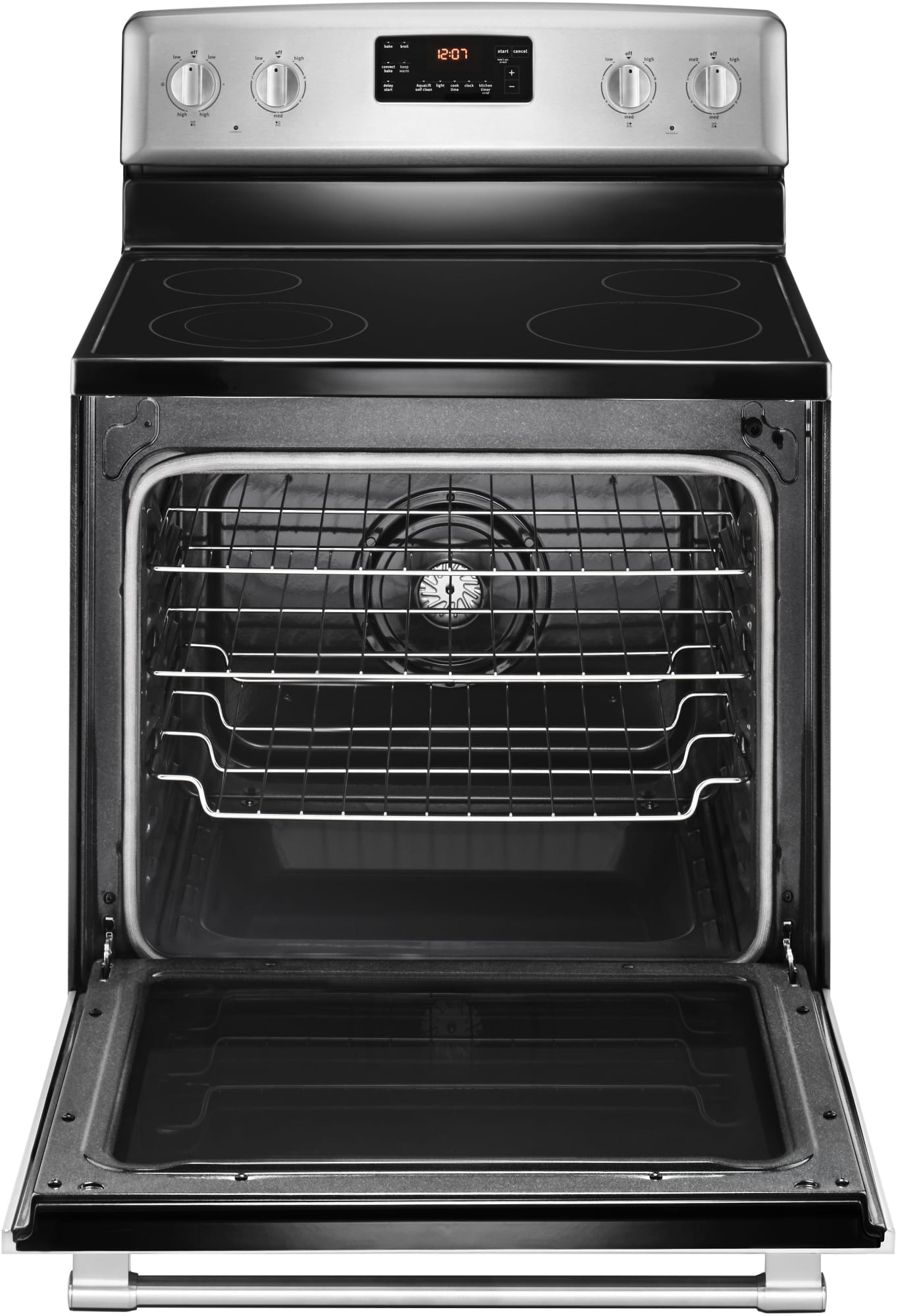 Maytag MER8650FZ 30 Inch Electric Range with Precision Cooking System