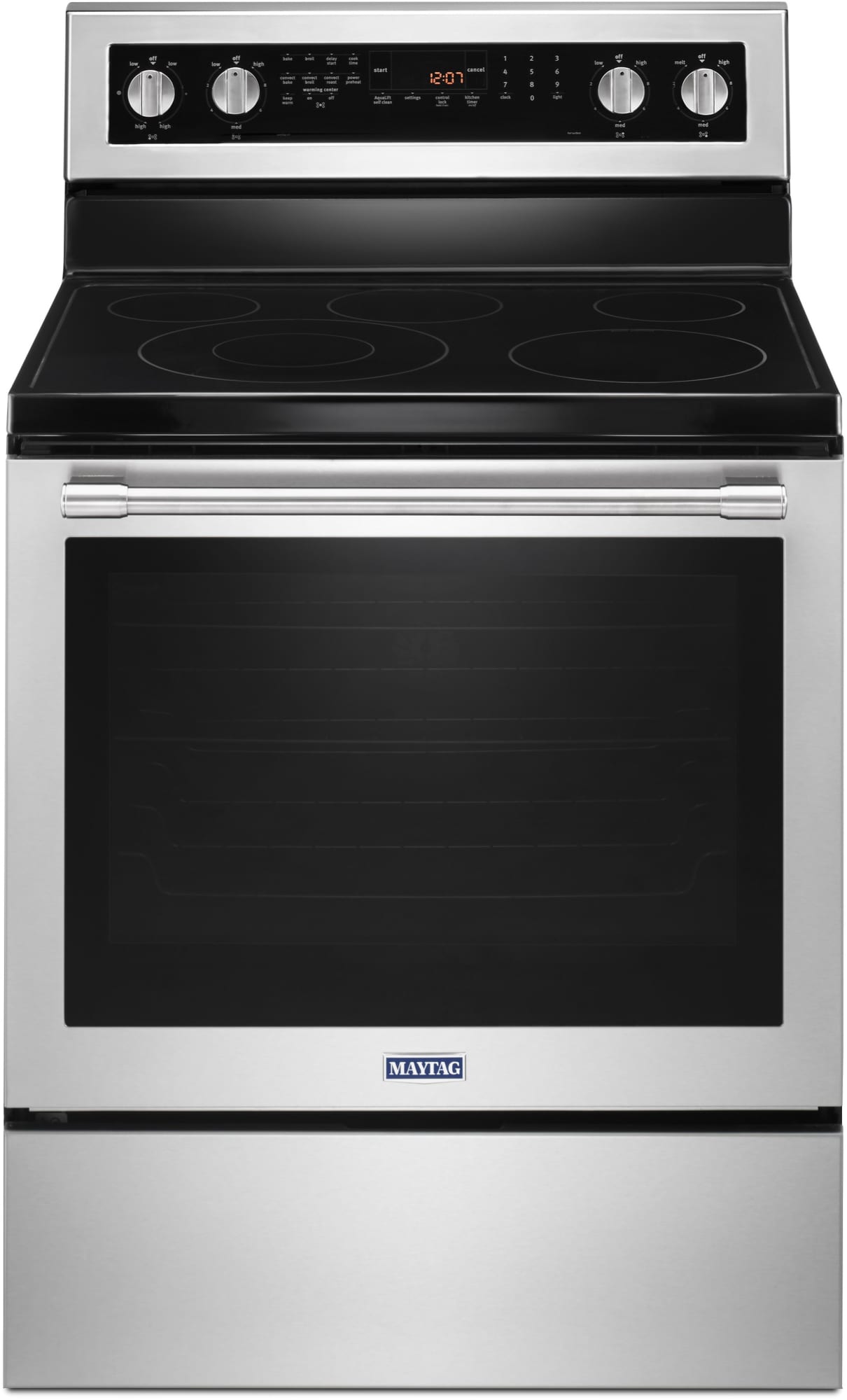 Maytag MER8800FZ 30 Inch Electric Range with DualChoice™ Element