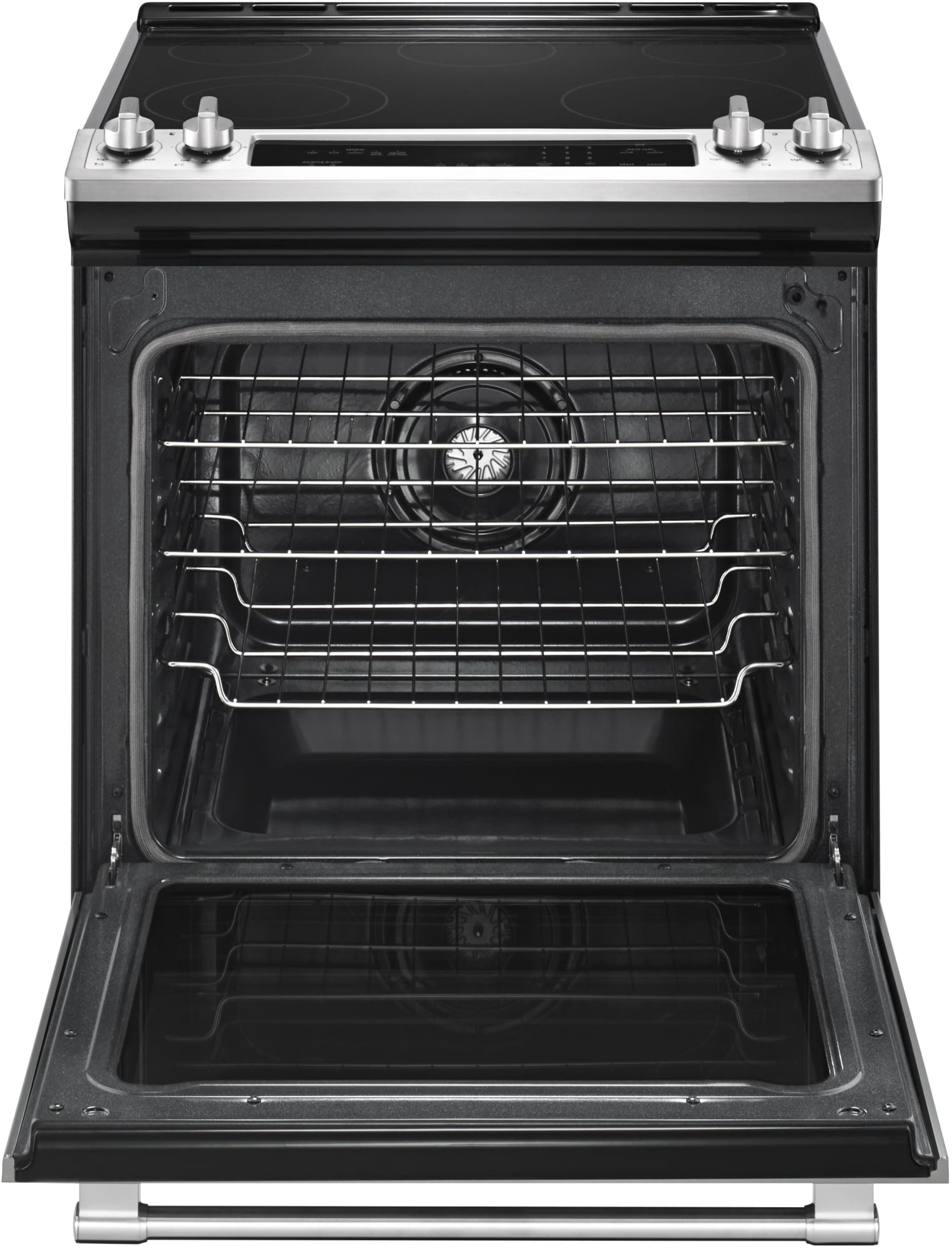 Maytag MES8800FZ 30 Inch SlideIn Electric Range with 5 Radiant