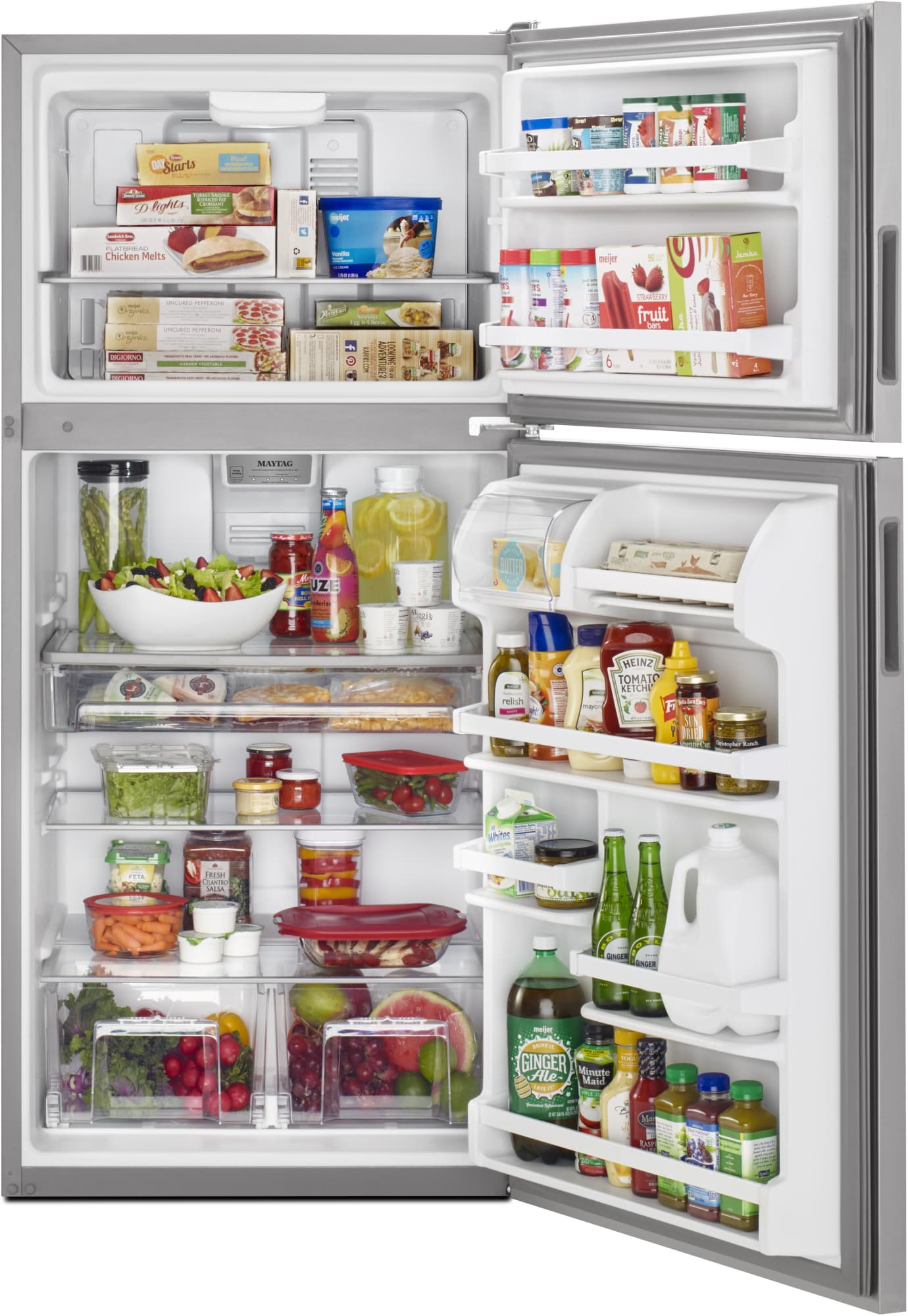 Maytag MRT118FFFZ 30 Inch TopFreezer Refrigerator with 18.15 cu. ft