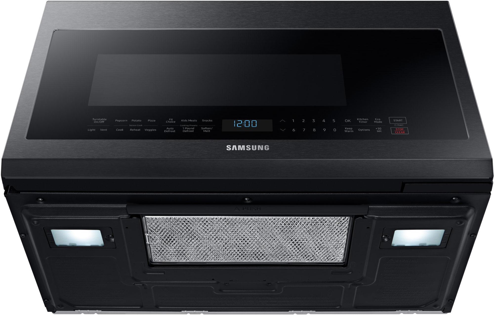 Samsung ME21M706BAG 30 Inch OvertheRange Microwave with 2.1 Cu. Ft