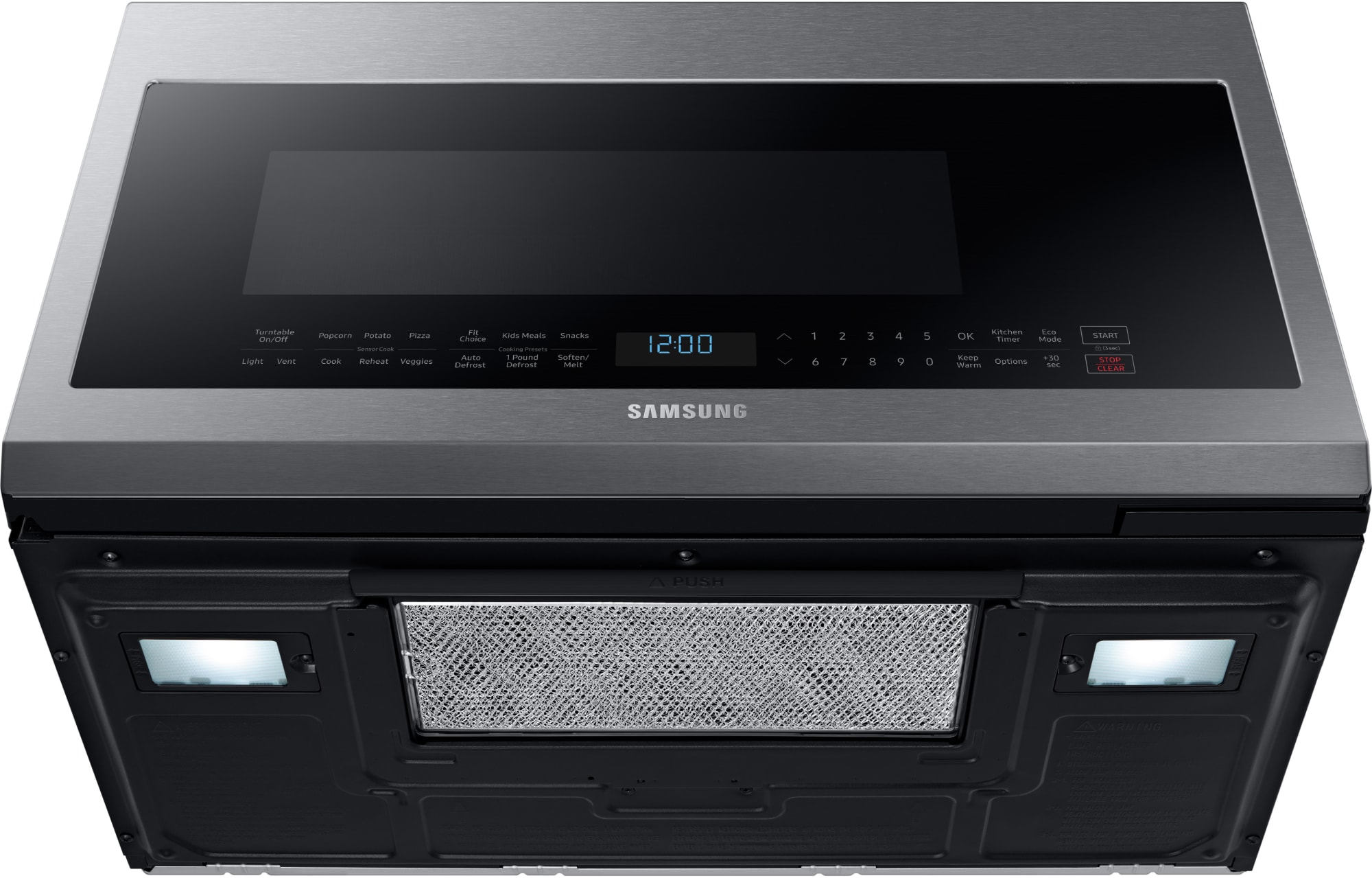 Samsung ME21M706BAS 30 Inch OvertheRange Microwave with 2.1 Cu. Ft