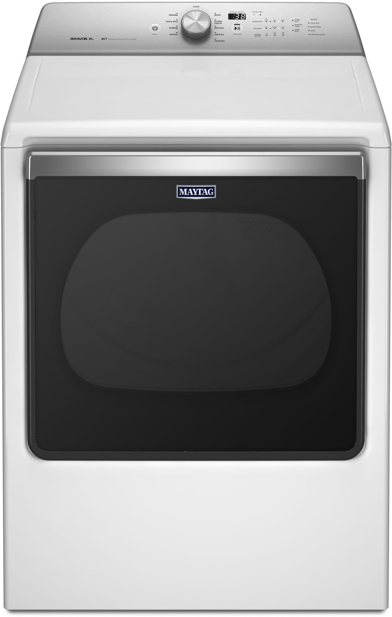 Maytag MGDB835DW 29 Inch Gas Dryer with PowerDry Cycle, Advanced
