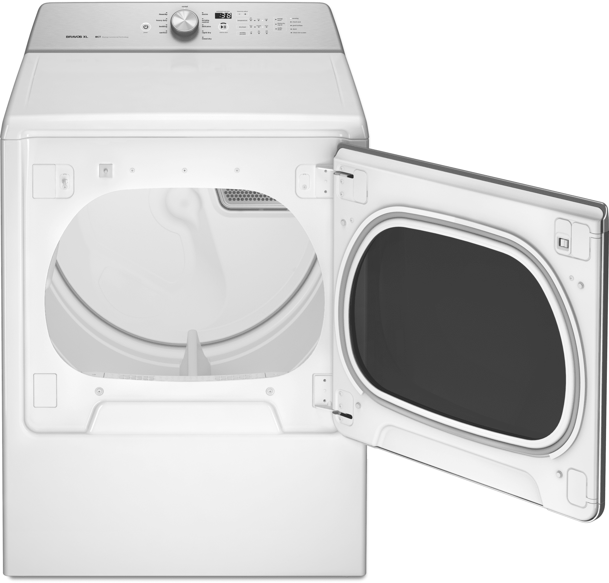 Maytag MGDB835DW 29 Inch Gas Dryer with PowerDry Cycle, Advanced