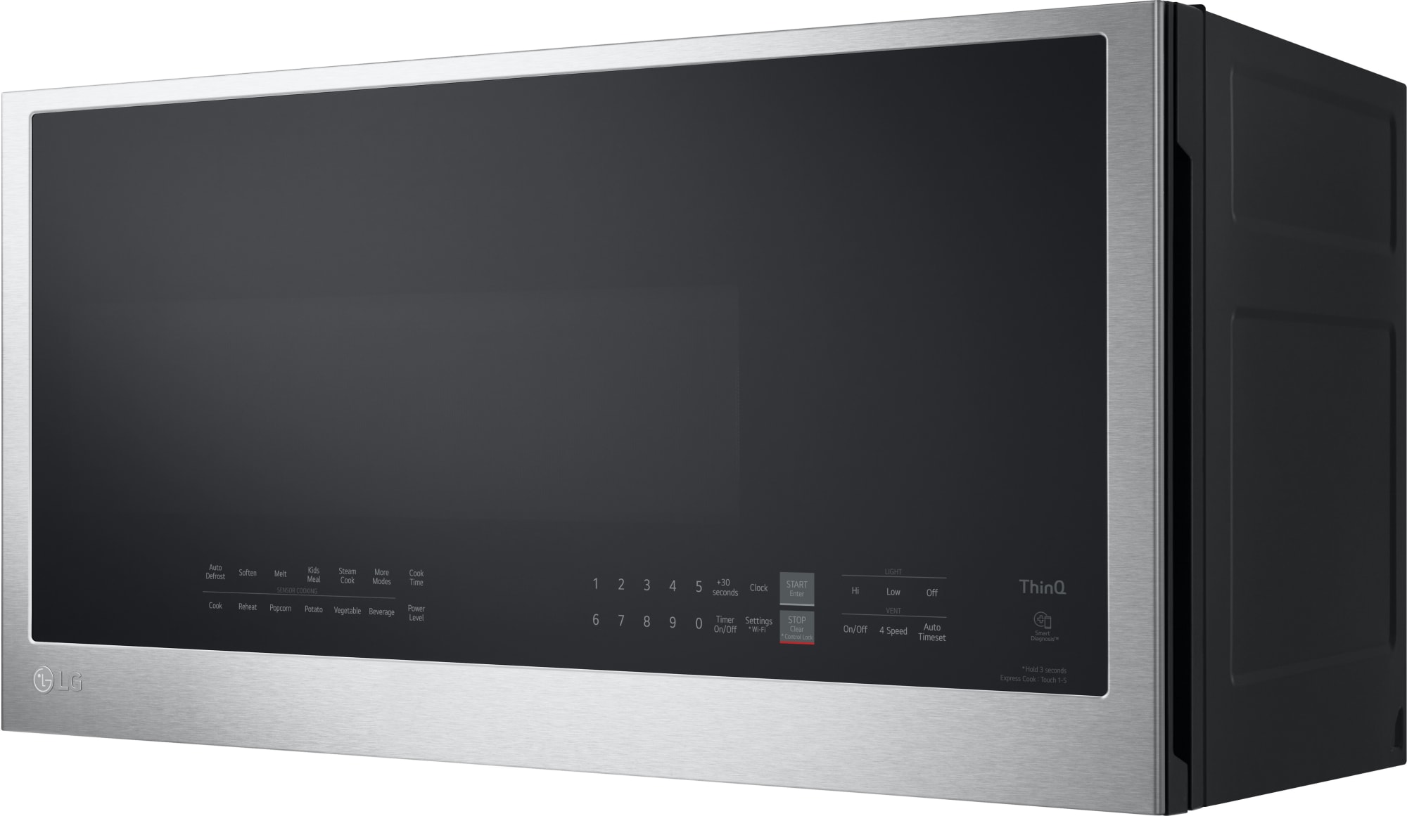 LG MVEL2033F 30 Inch OvertheRange Smart Microwave Oven with 2.0 cu