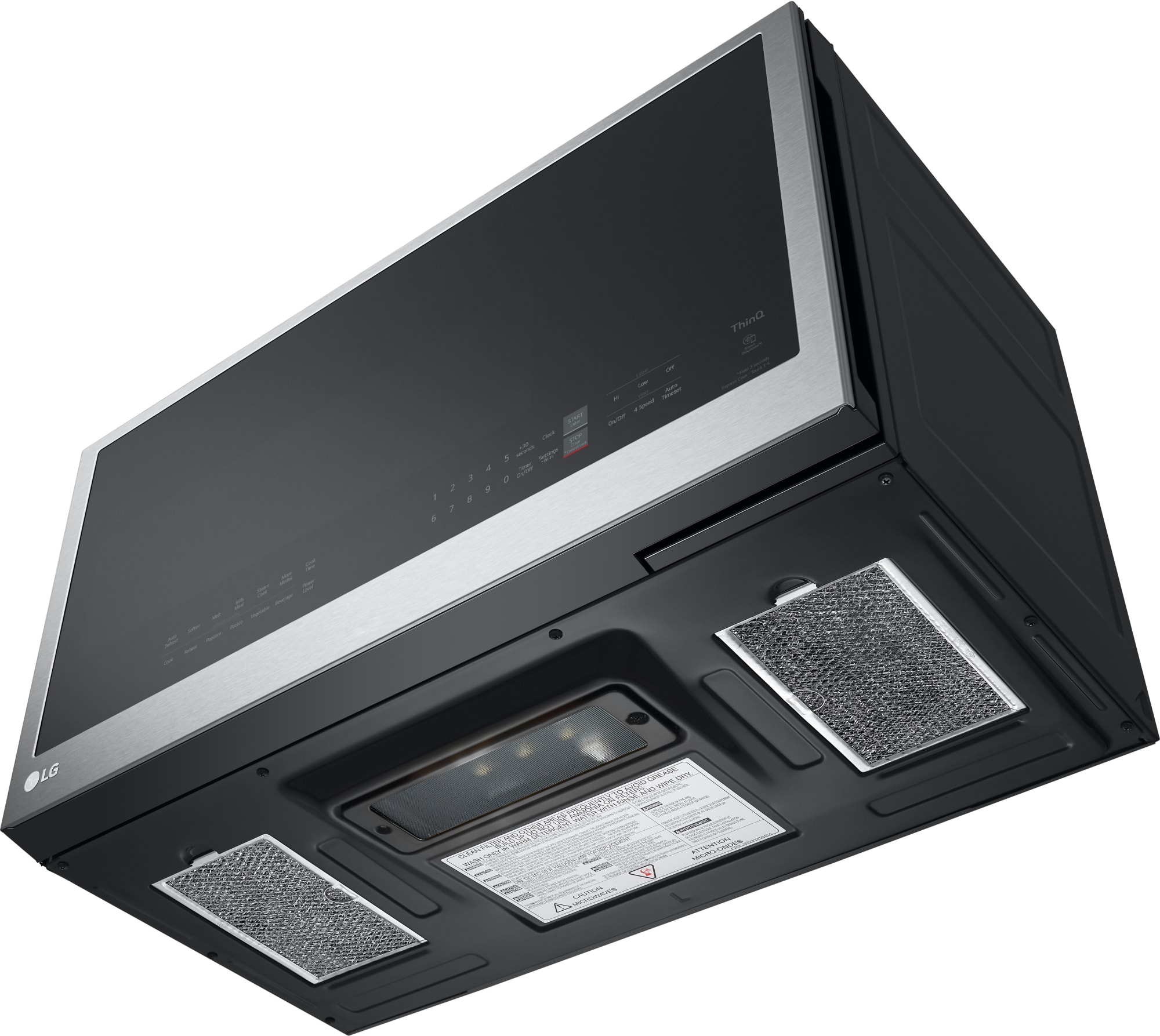LG MVEL2033F 30 Inch OvertheRange Smart Microwave Oven with 2.0 cu