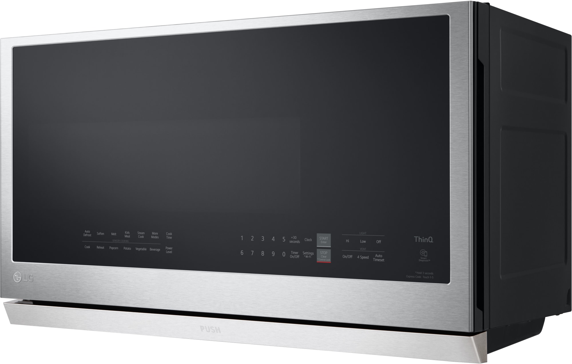 LG MVEL2137F 30 Inch OvertheRange Smart Microwave Oven with 2.1 cu
