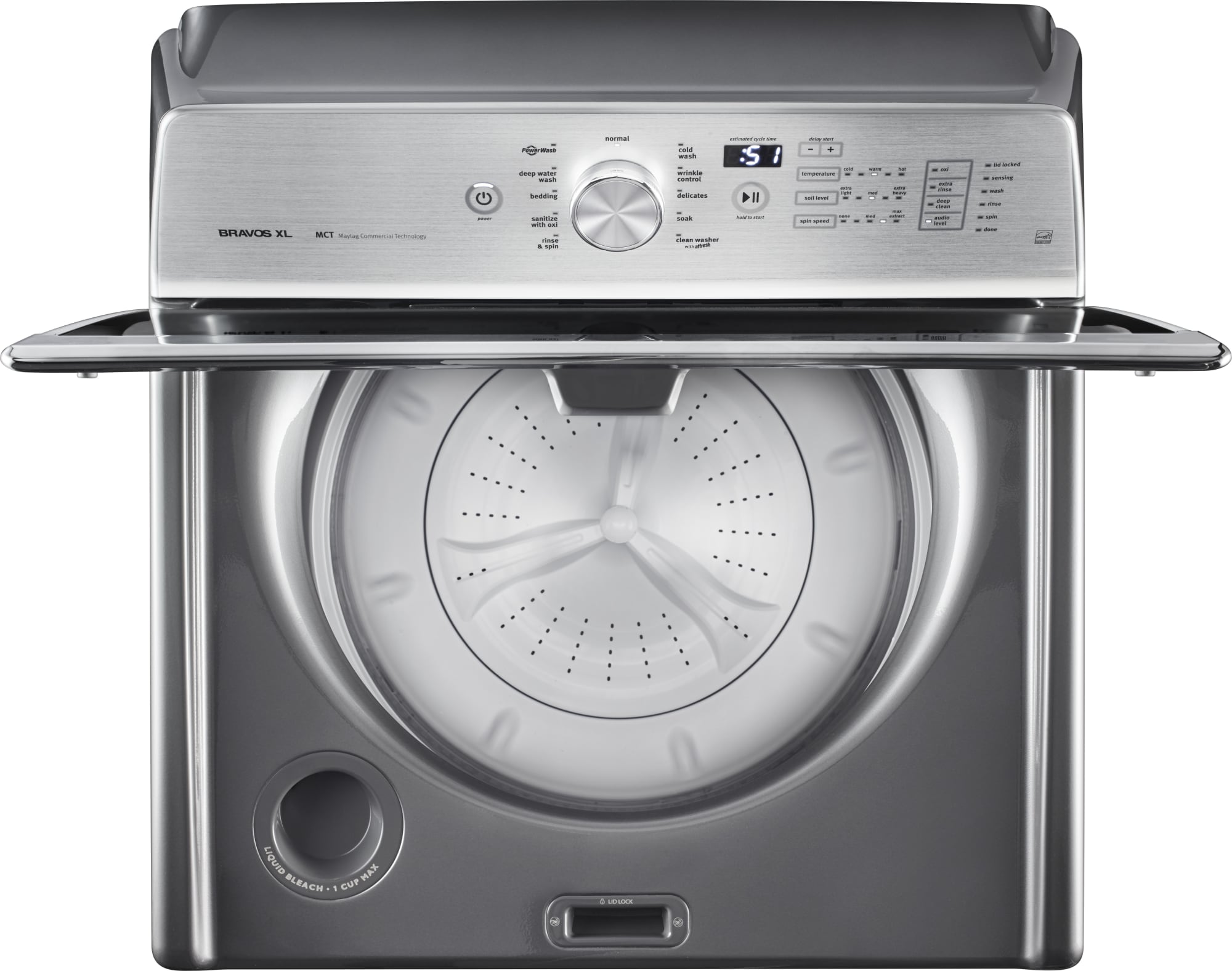 Maytag MVWB835DC 28 Inch Top Load Washer with PowerWash Cycle, Deep
