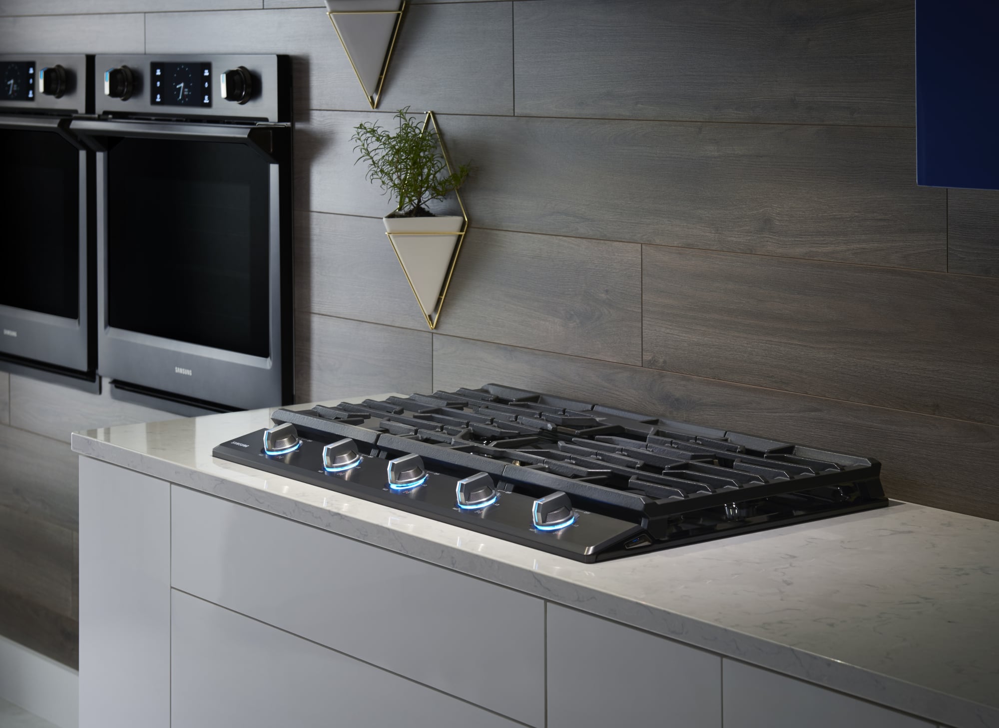 Samsung NA36K7750TG 36 Inch Gas Cooktop with 5 Sealed Burners, 22,000