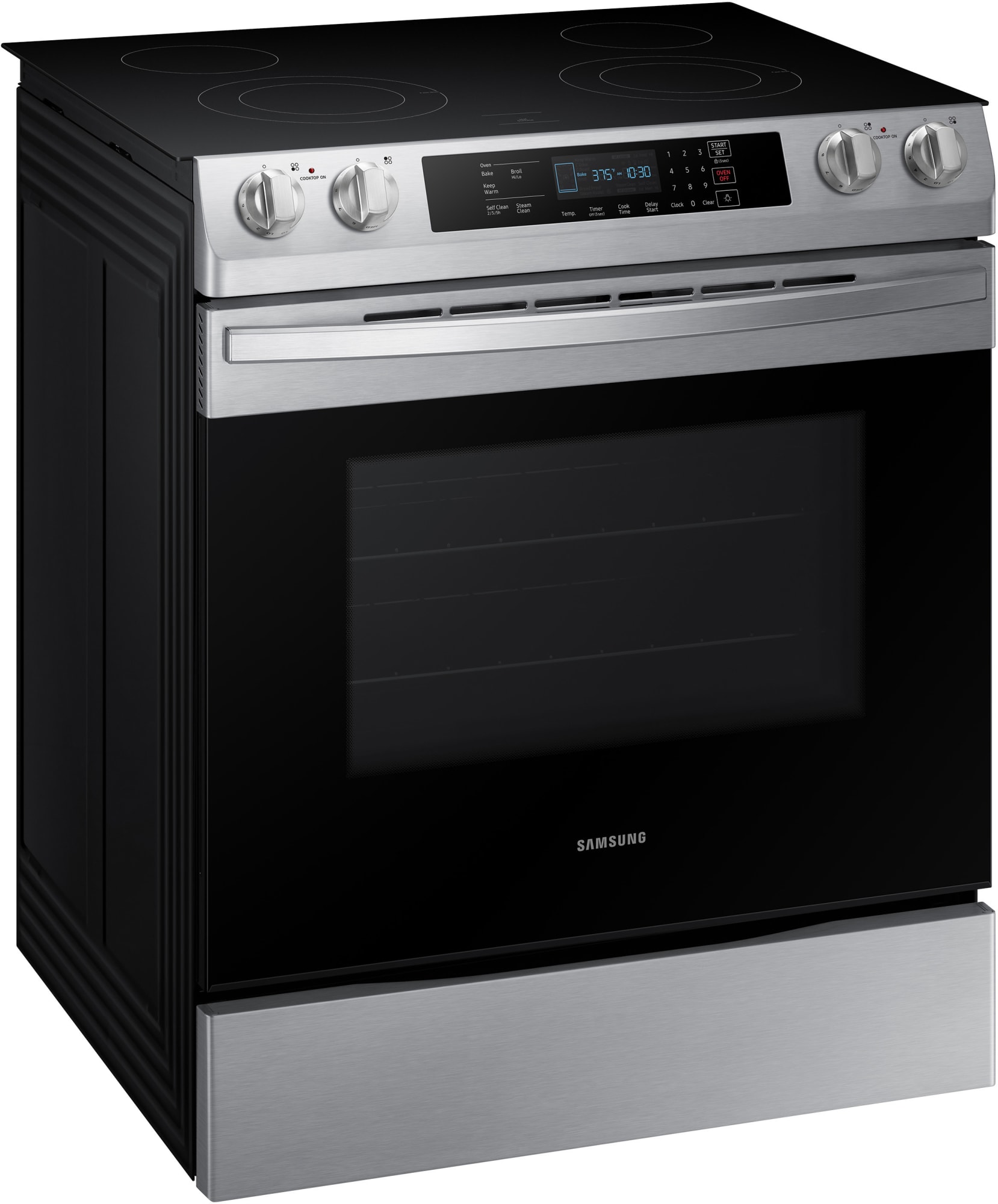 Samsung NE58R9311SS 30 Inch Slide In Electric Range with Flexible Dual