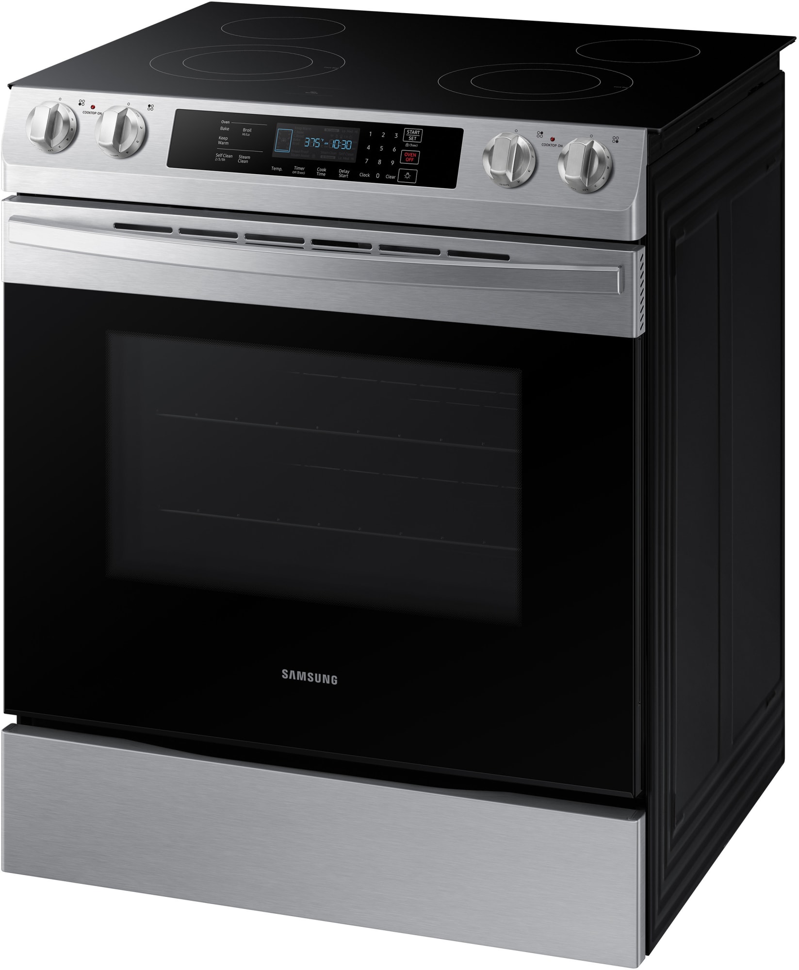 Samsung NE58R9311SS 30 Inch Slide In Electric Range with Flexible Dual