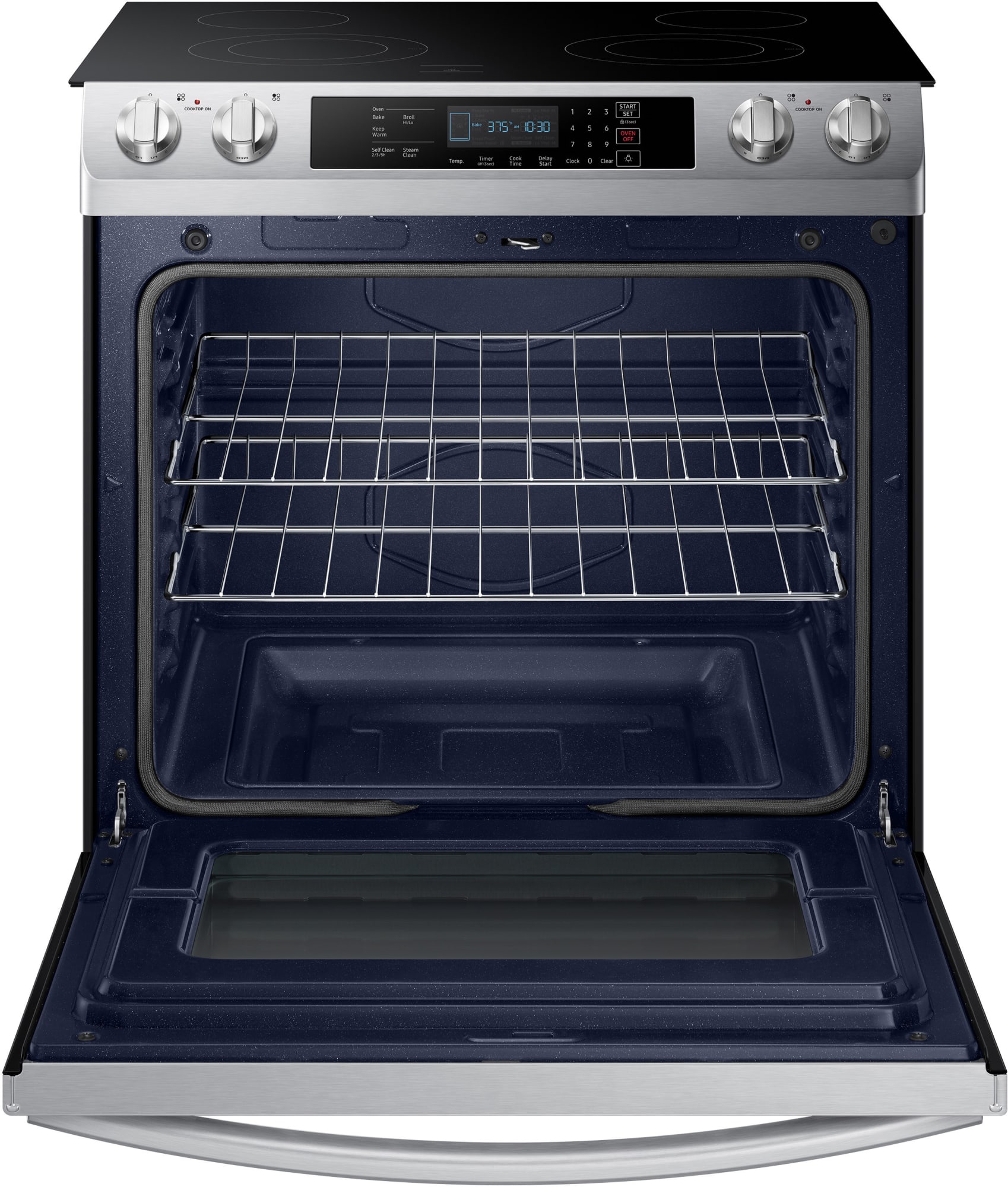 Samsung NE58R9311SS 30 Inch Slide In Electric Range with Flexible Dual