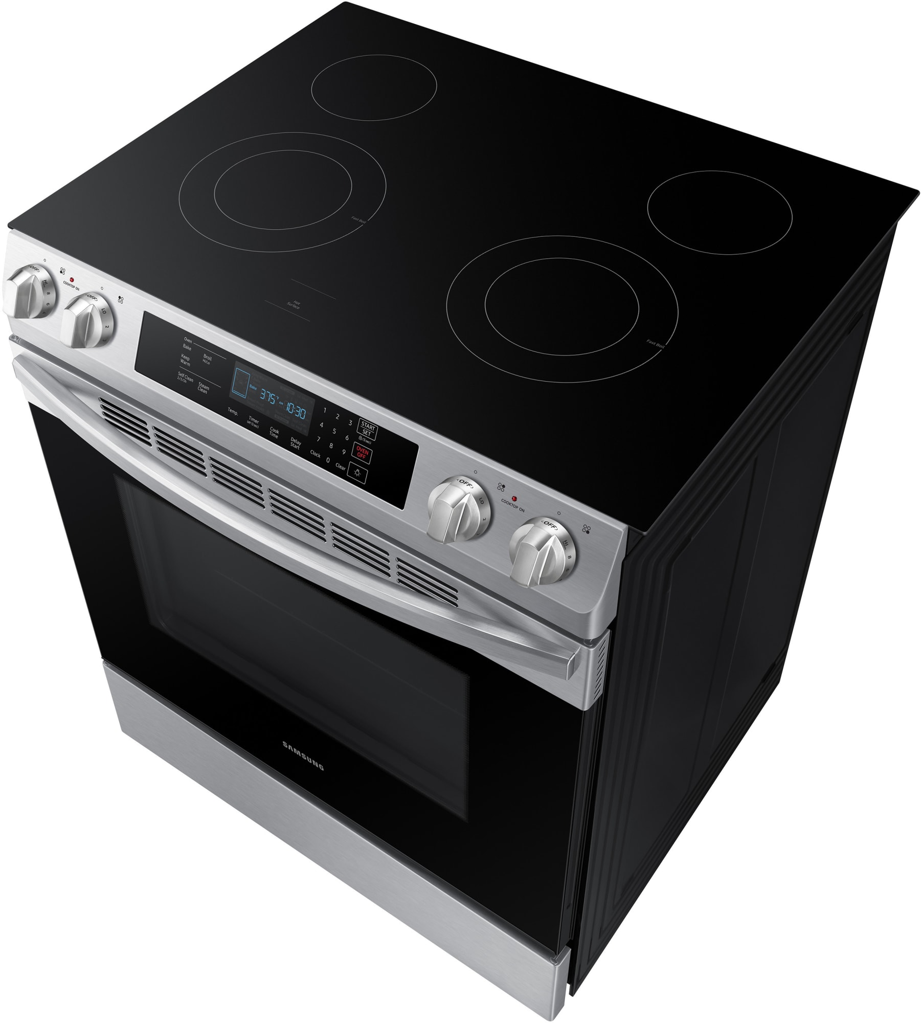 Samsung NE58R9311SS 30 Inch Slide In Electric Range with Flexible Dual