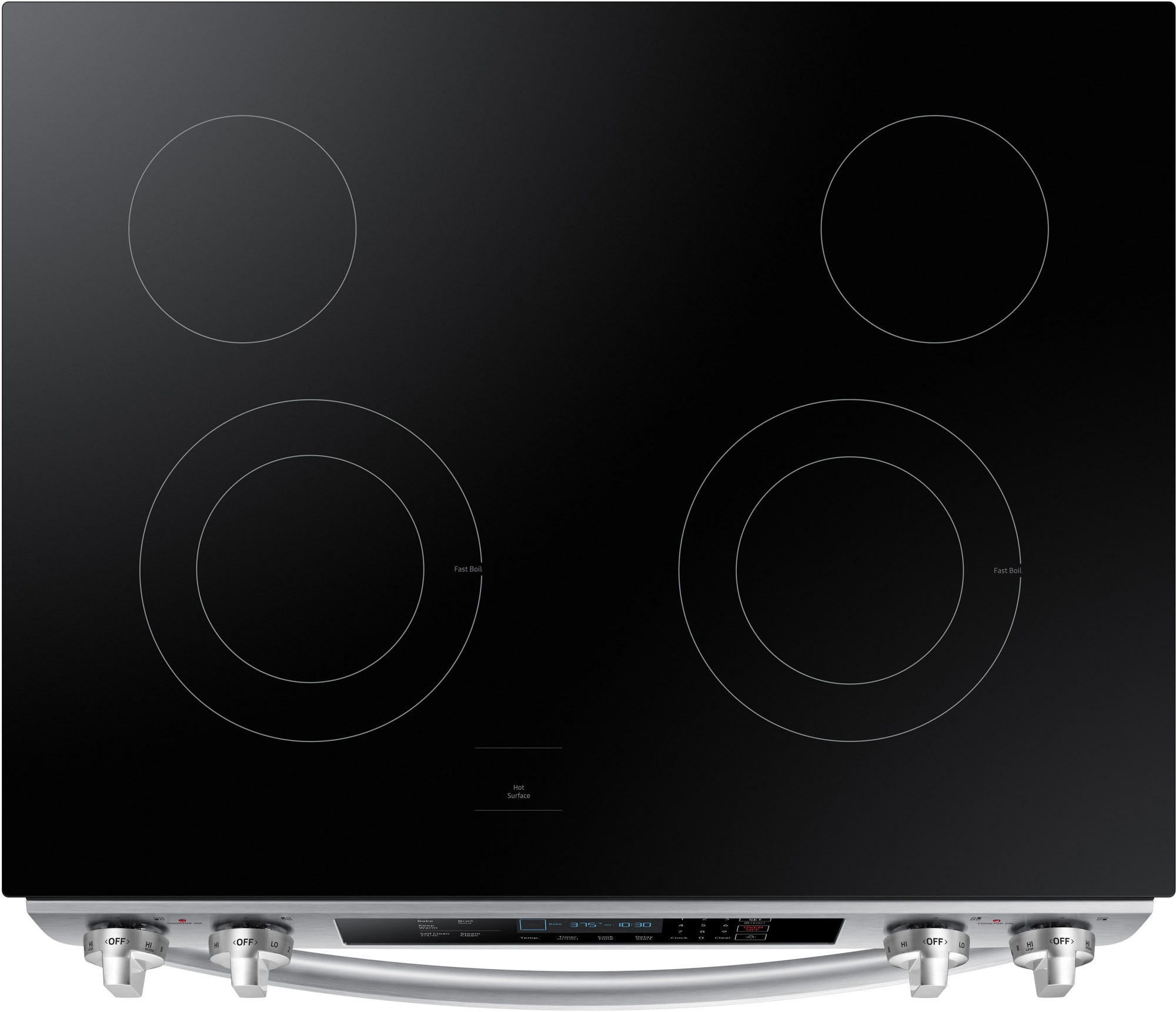 Samsung NE58R9311SS 30 Inch Slide In Electric Range with Flexible Dual