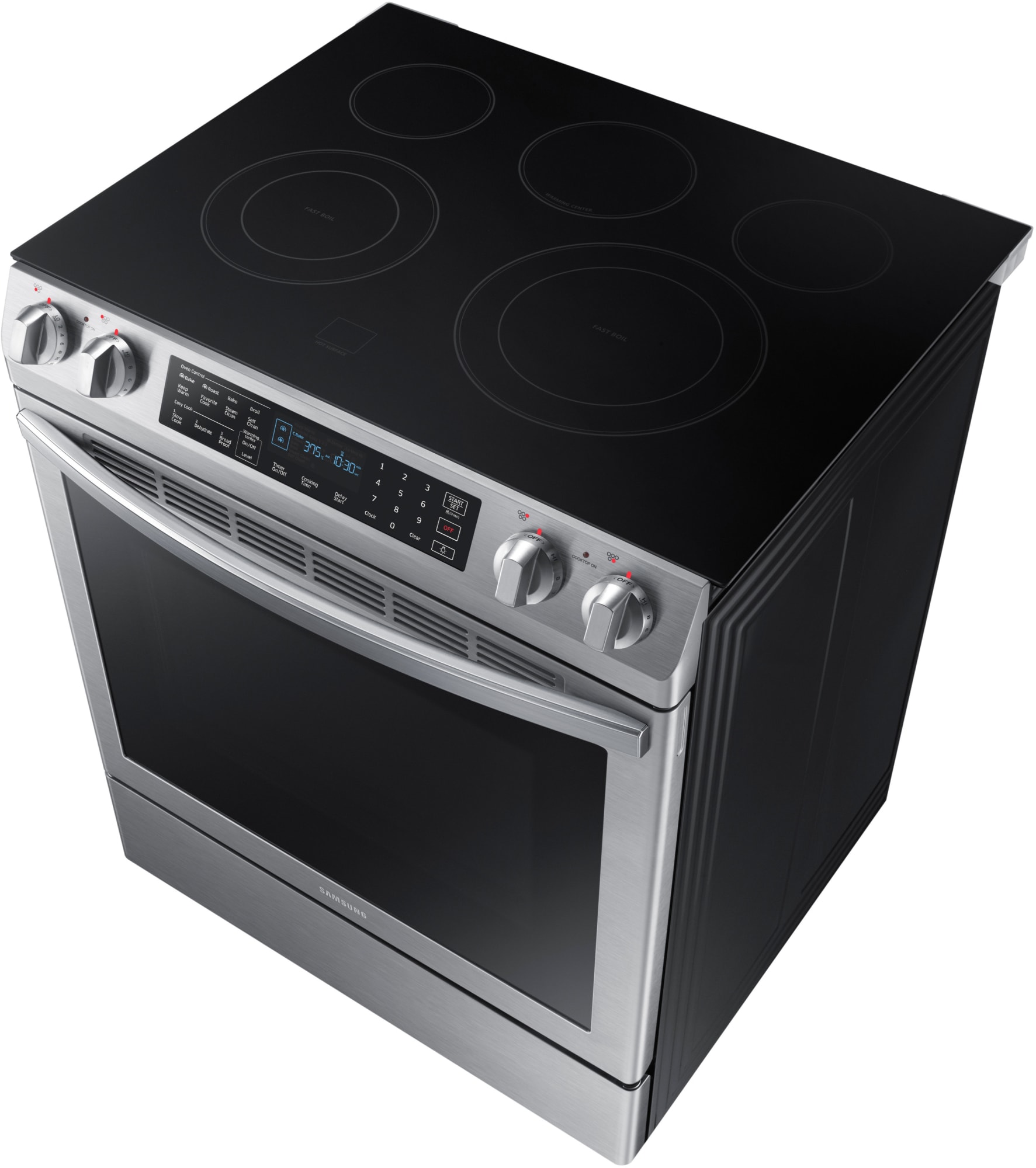 Samsung NE58R9431SS 30 Inch Slidein Electric Range with 5 Element