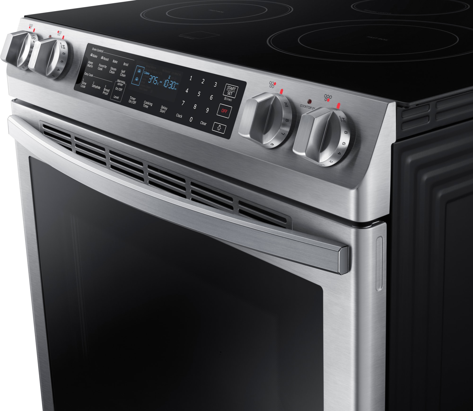 Samsung NE58R9431SS 30 Inch Slidein Electric Range with 5 Element