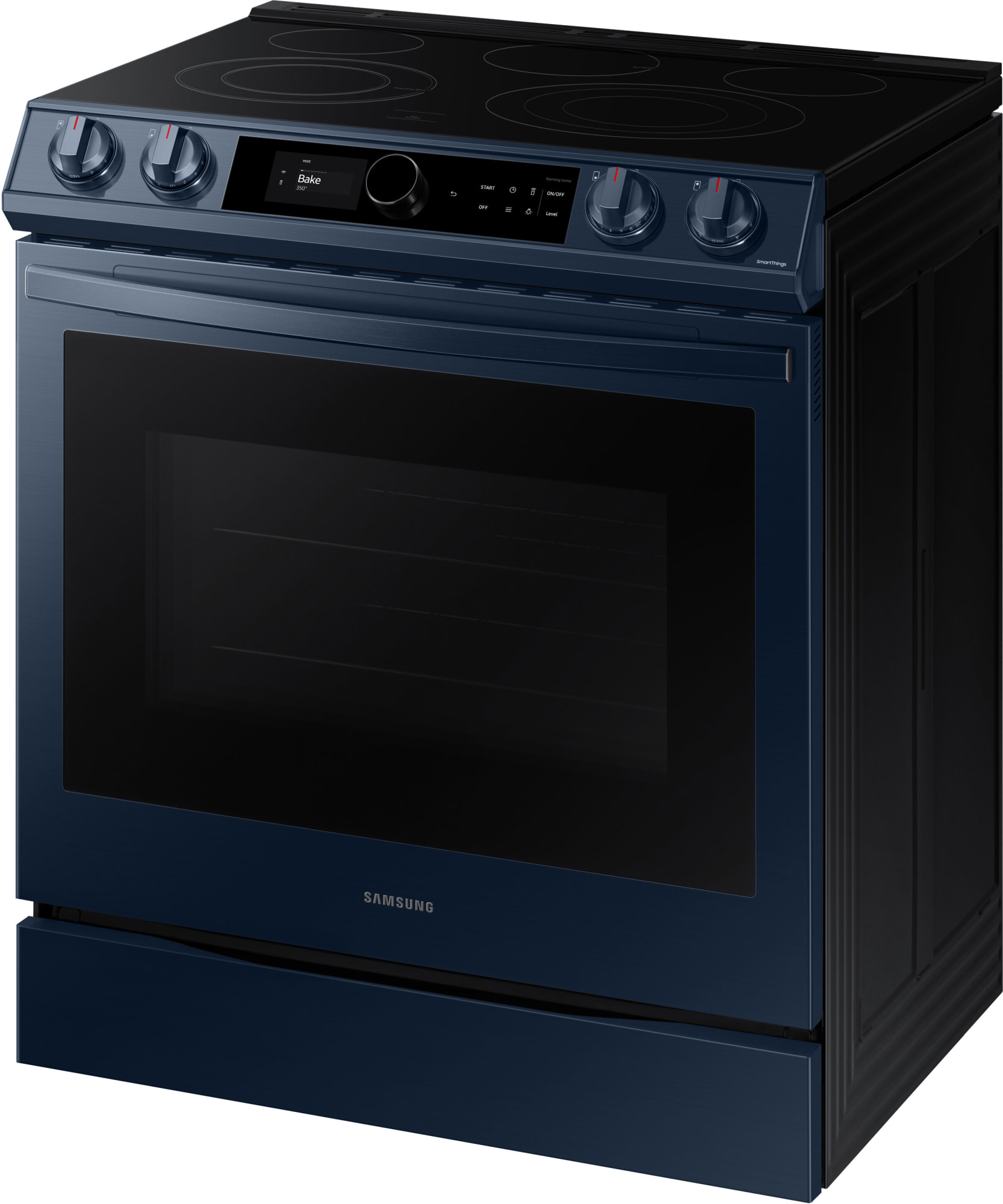 Samsung NE63A8711QN 30 Inch SlideIn Electric Smart Range with 5 Elements, 6.3 cu. ft
