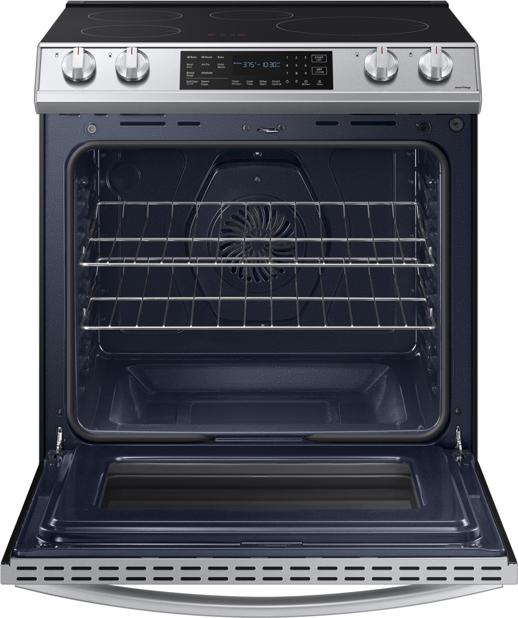 Samsung NE63B8611SS 30 Inch SlideIn Induction Smart Range with 4