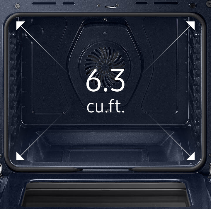 Samsung NE63B8611SS 30 Inch SlideIn Induction Smart Range with 4