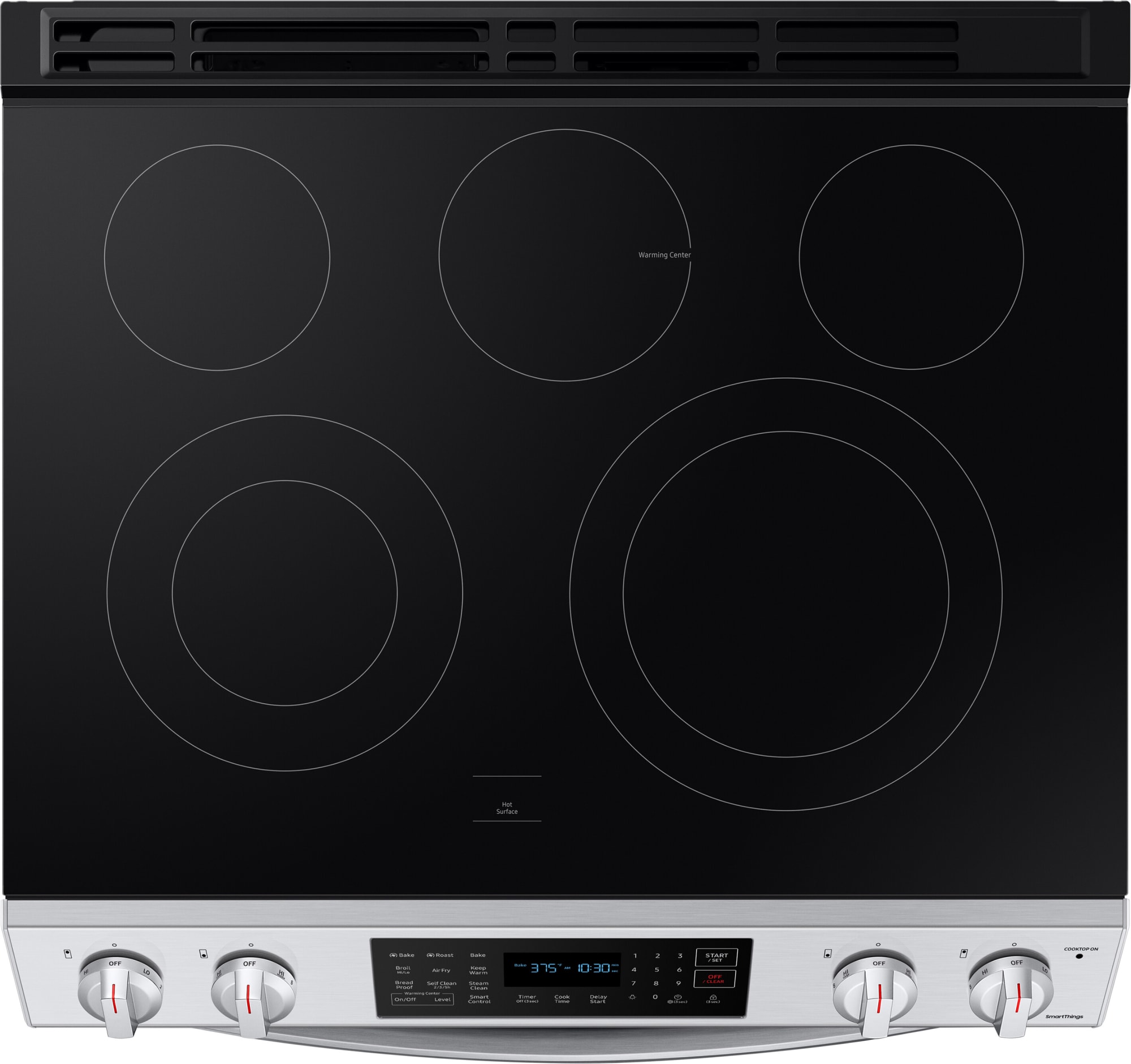 Samsung NE63BG8315SS 30 Inch SlideIn Smart Electric Range with 5