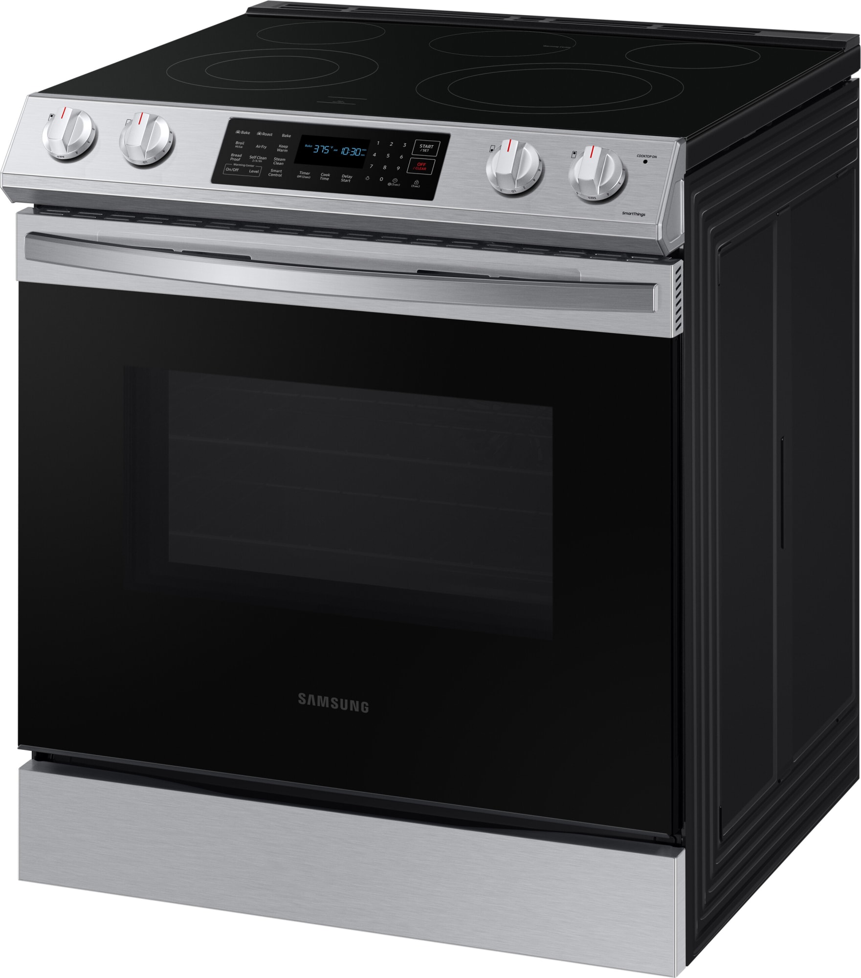 Samsung NE63BG8315SS 30 Inch SlideIn Smart Electric Range with 5