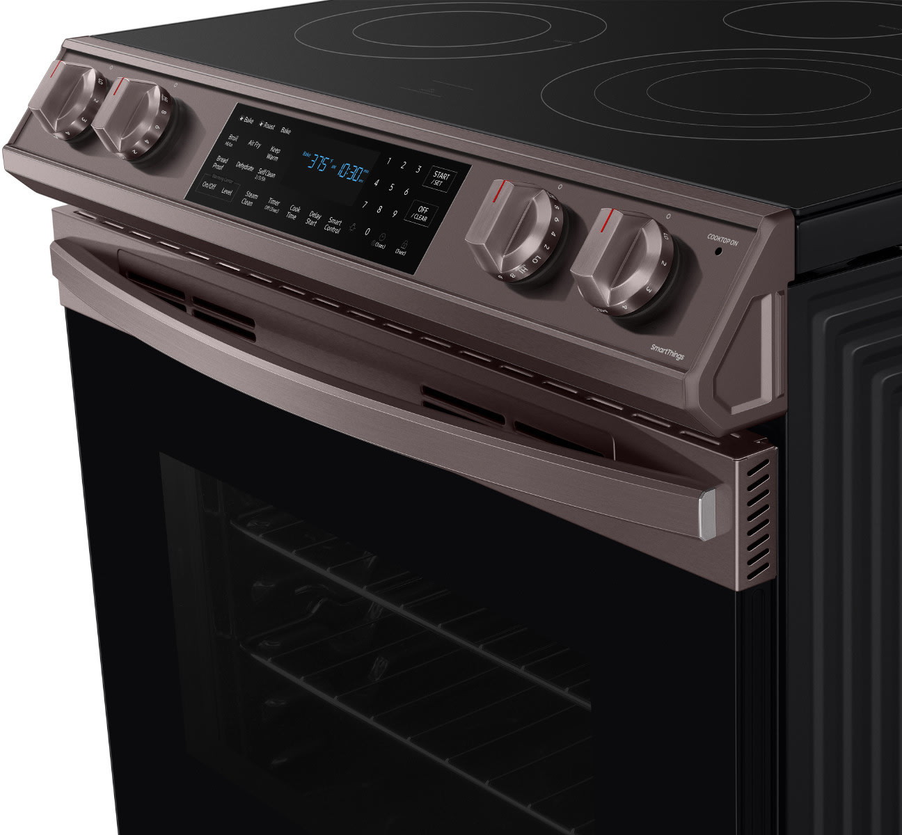 Samsung NE63T8511ST 30 Inch SlideIn Smart Electric Range with 5