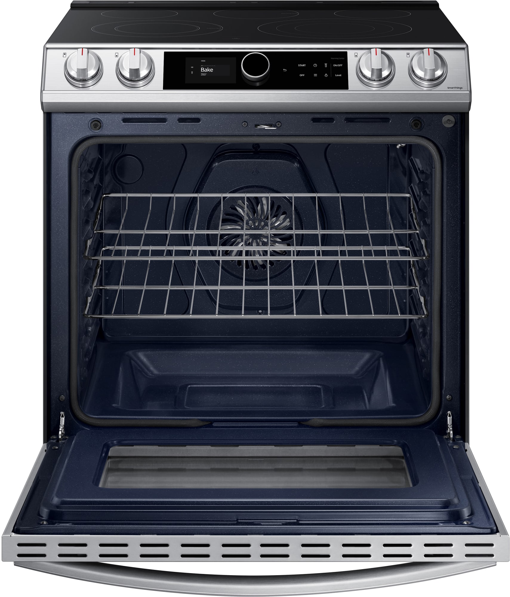 Samsung NE63T8711SS 30 Inch SlideIn Electric Smart Range with 5