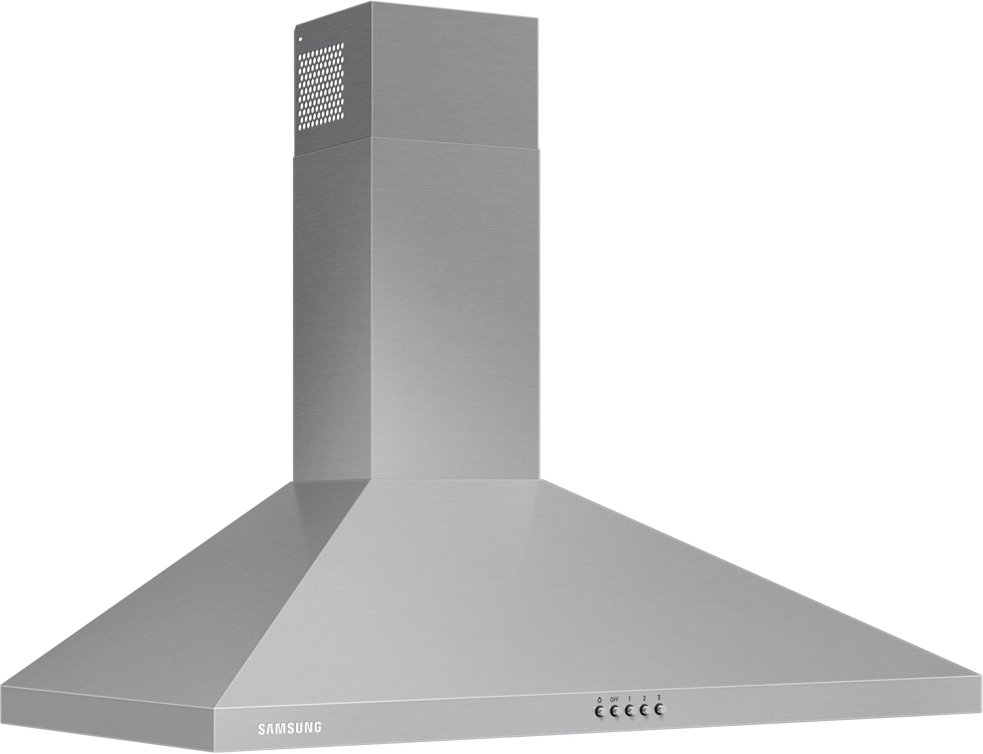 Samsung NK36R5000WS 36 Inch Wall Mount Chimney Style Range Hood with