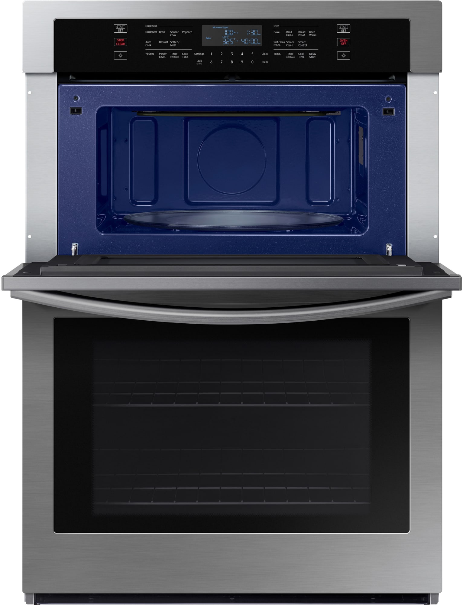 Samsung NQ70T5511DS 30 Inch Microwave Combination Smart Wall Oven with