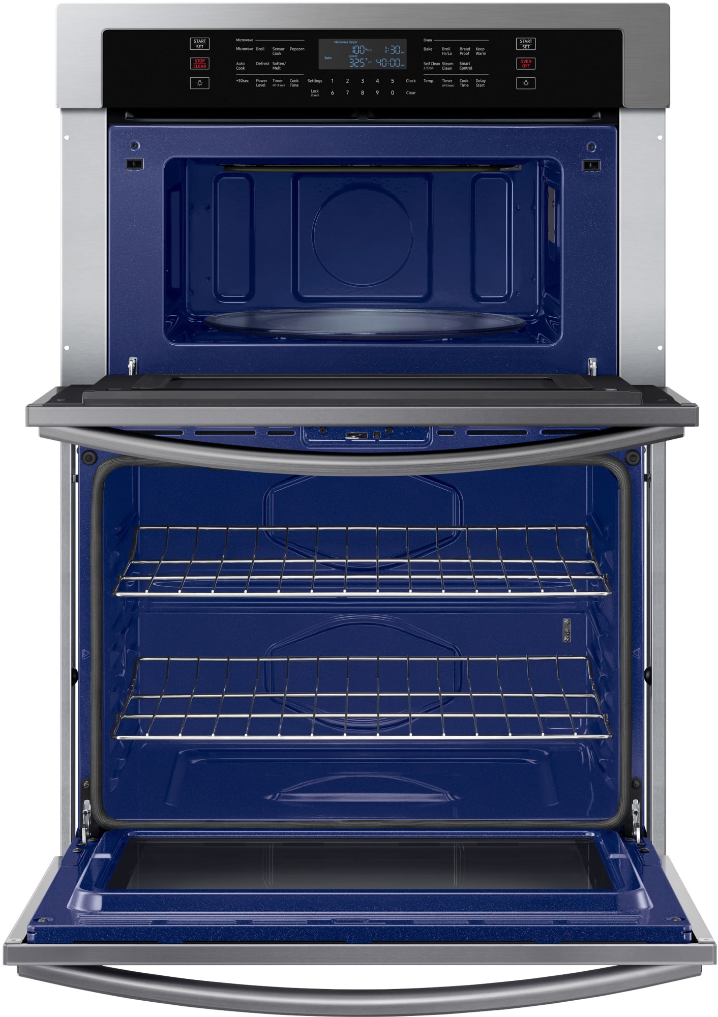 Samsung NQ70T5511DS 30 Inch Microwave Combination Smart Wall Oven with