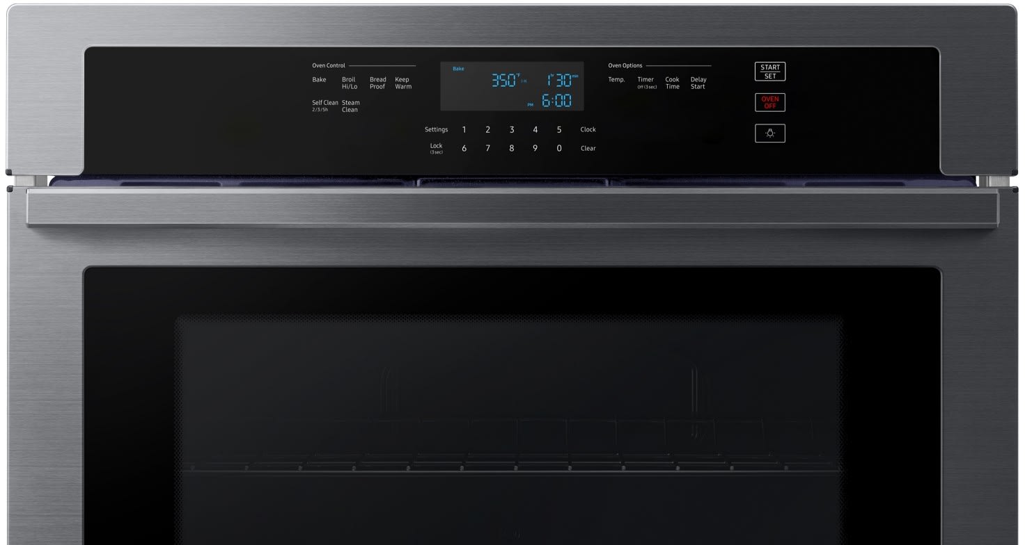 Samsung NV51T5511SG 30 Inch Single Wall Oven with 5.1 Cu. Ft. Capacity