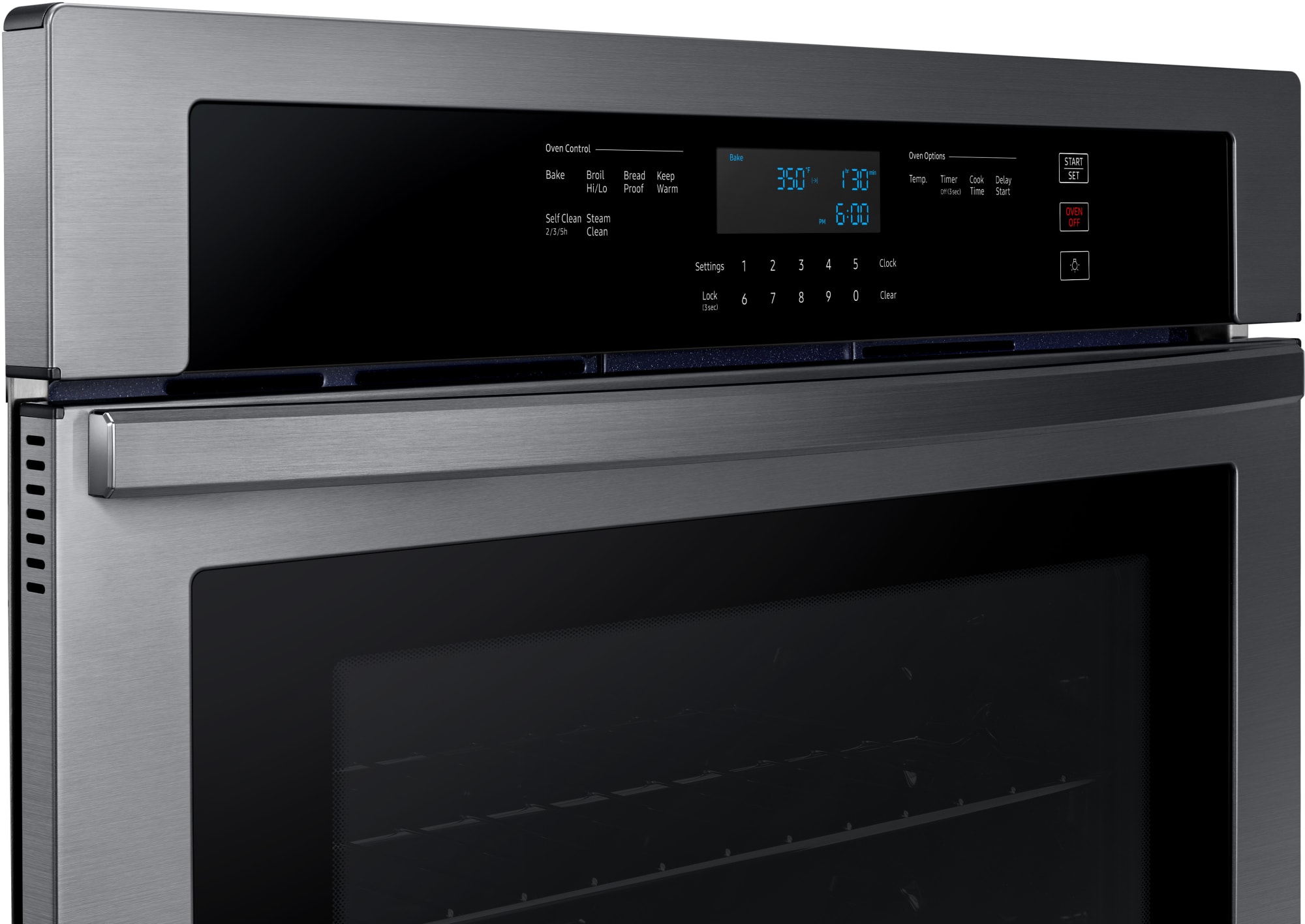 Samsung NV51T5511SG 30 Inch Single Wall Oven with 5.1 Cu. Ft. Capacity