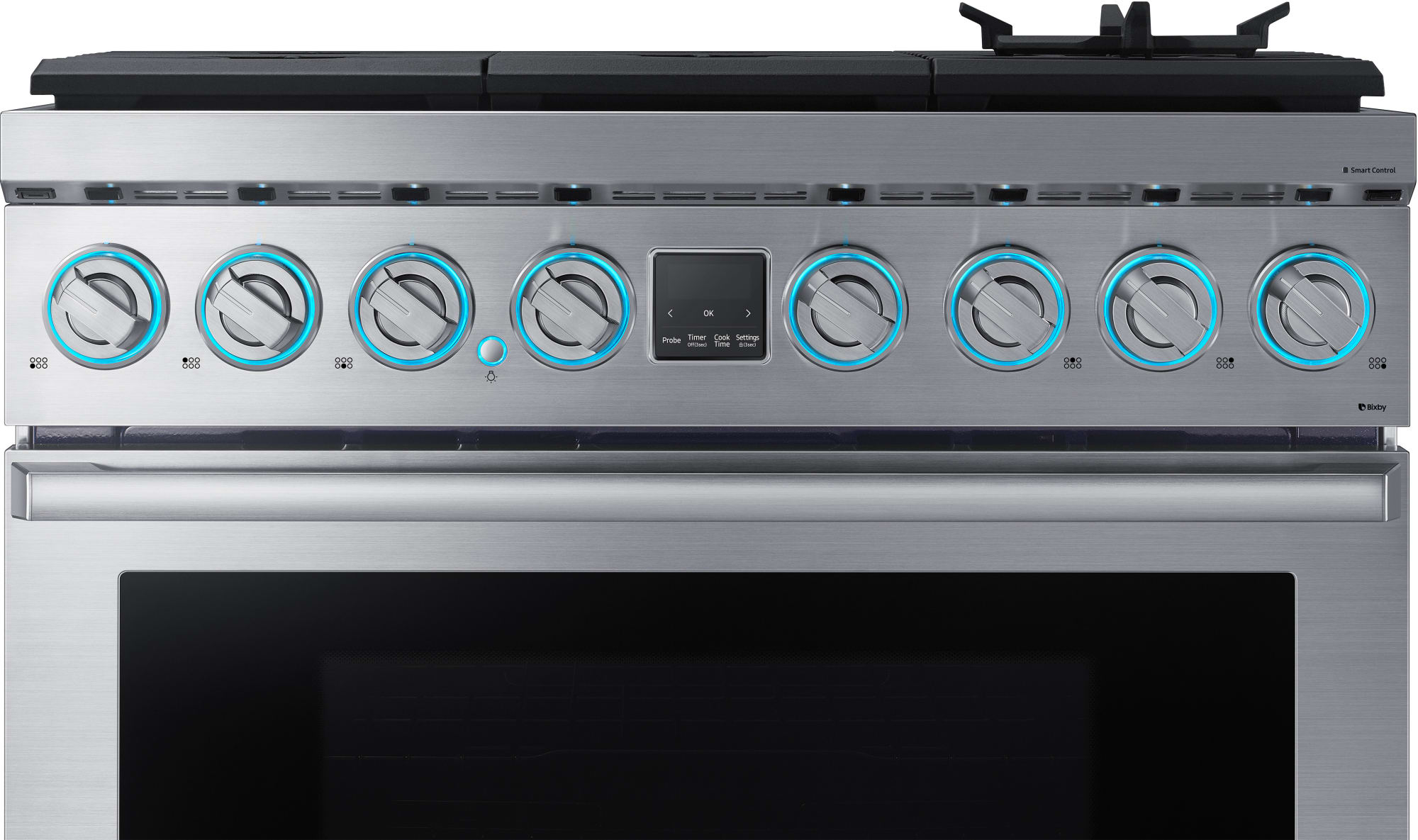 Samsung NX36R9966PS 36 Inch Smart SlideIn Gas Pro Range with WiFi
