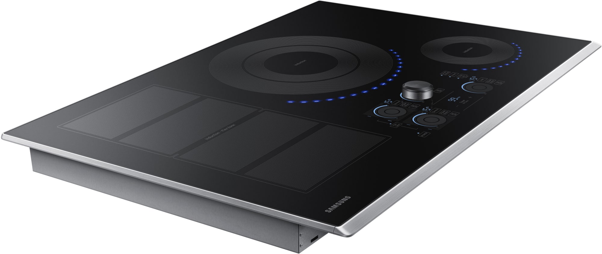 Samsung NZ30K7880US 30 Inch Induction Cooktop with Flex Zone, 15 Heat