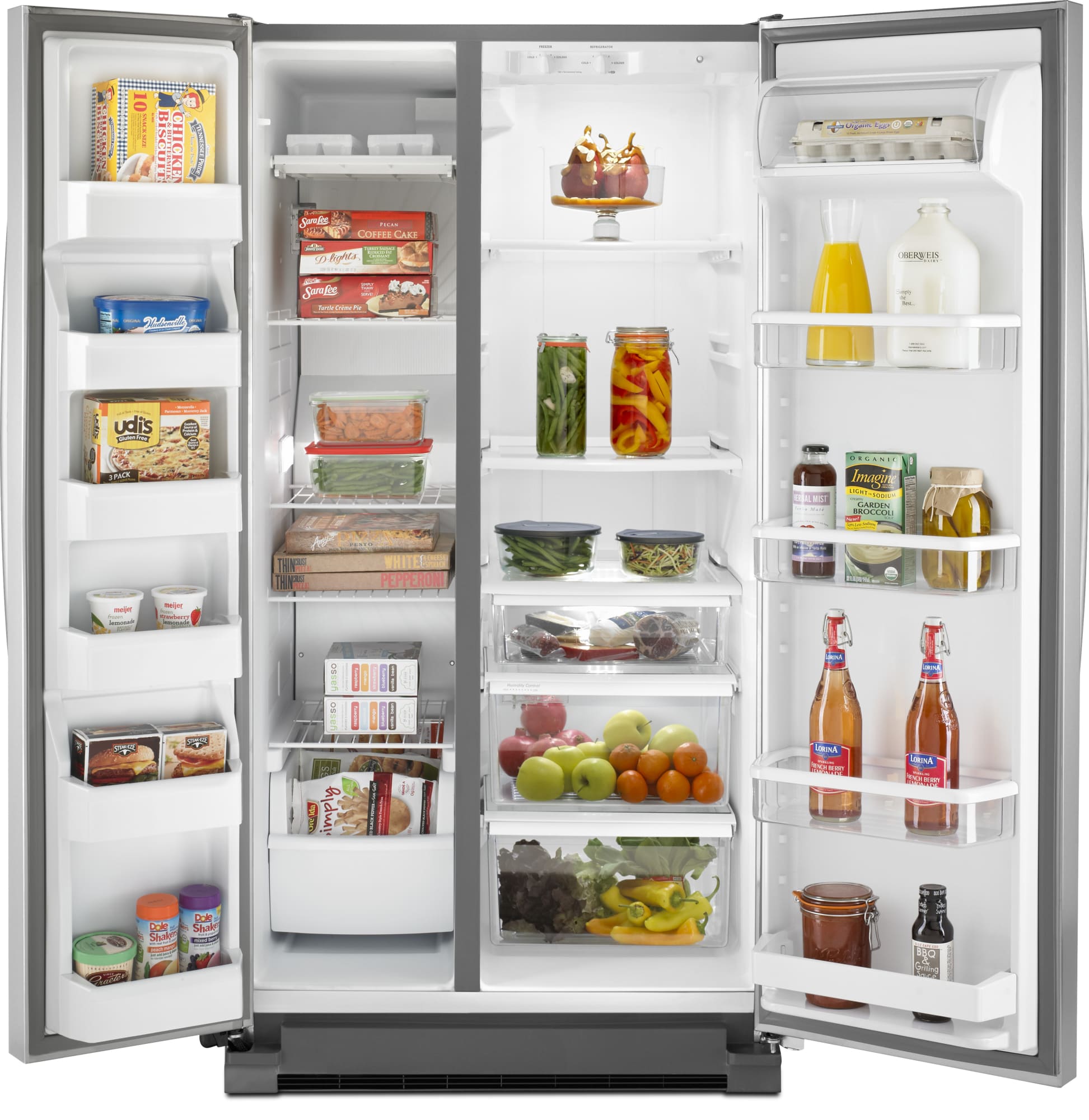 Whirlpool WRS325FNAM 36 Inch SidebySide Refrigerator with 25 cu. ft