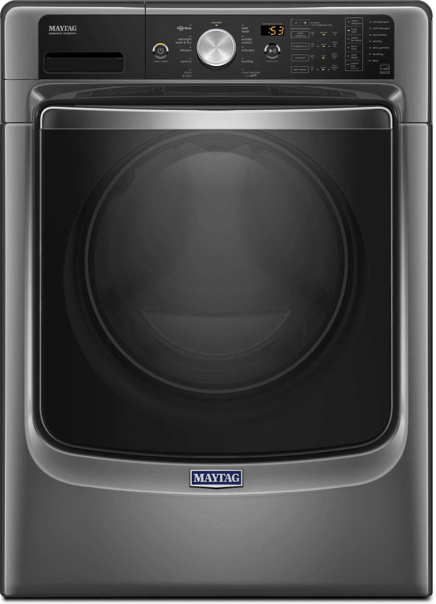 Maytag MHW8200FC 27 Inch 4.6 cu. ft. Front Load Washer with Steam