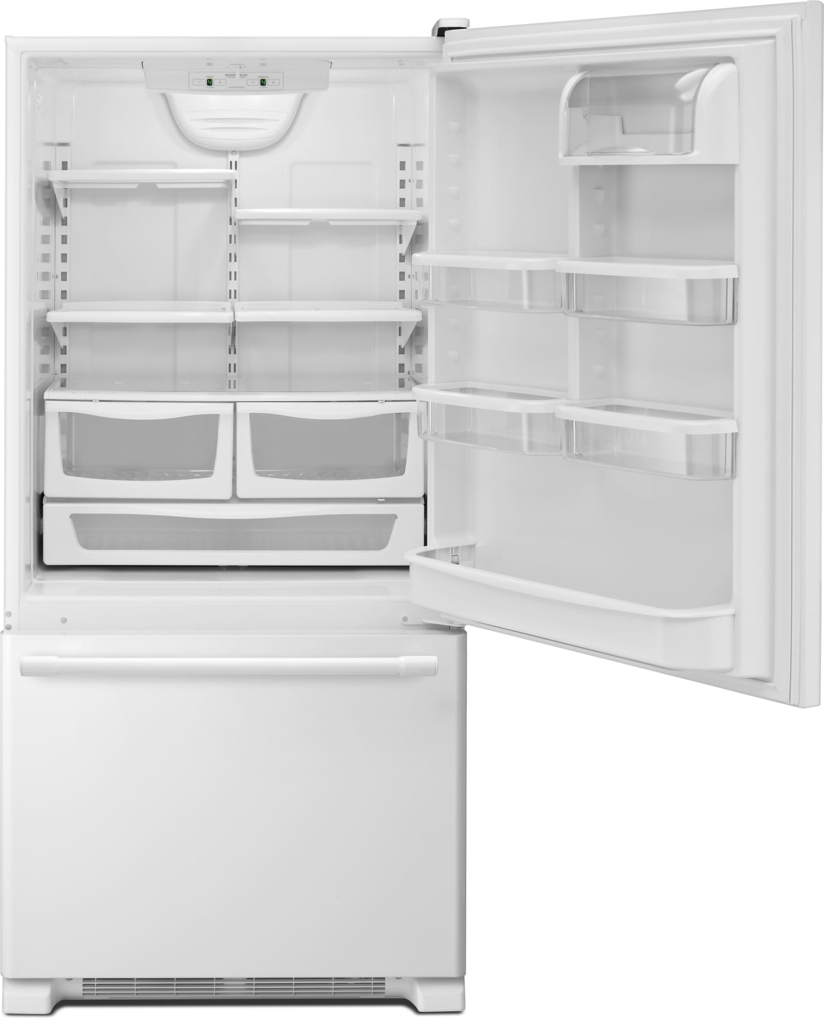 Maytag MBF2258FEW 33 Inch BottomFreezer Refrigerator with 22 cu. ft