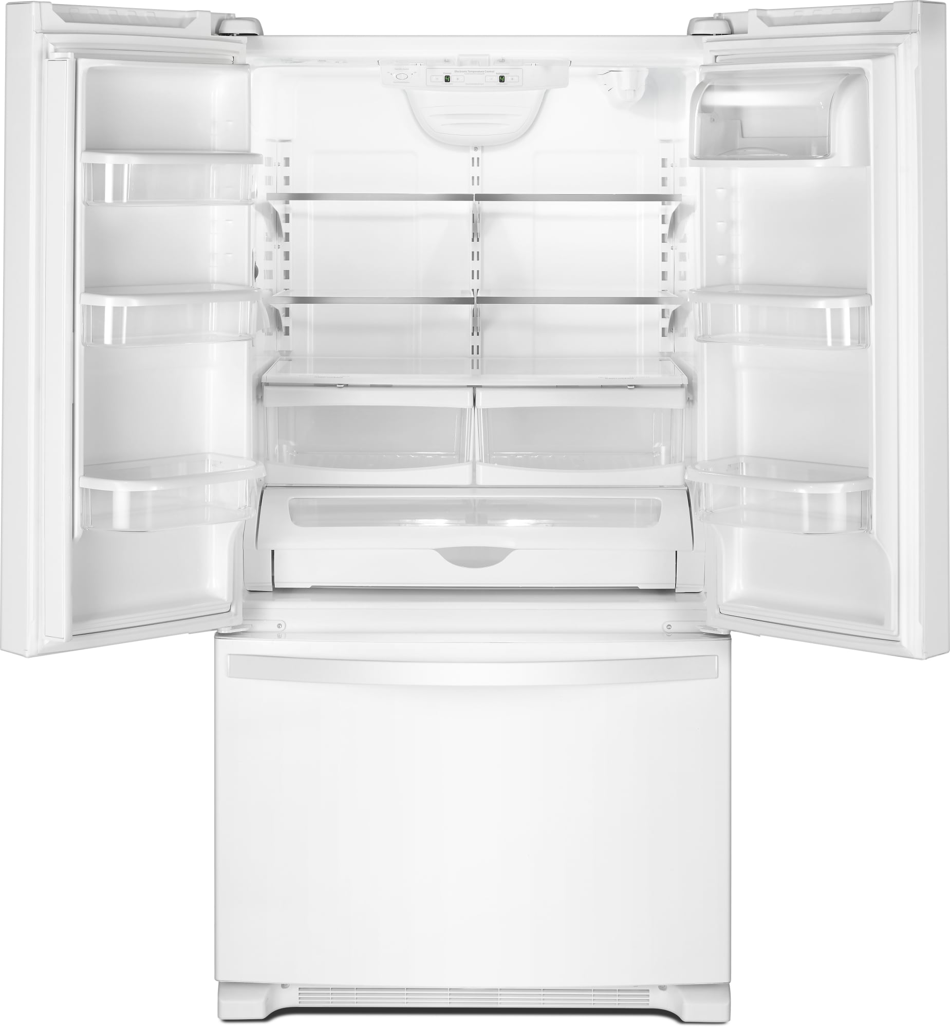 Whirlpool WRF535SWHW 36 Inch French Door Refrigerator with 25 Cu. Ft