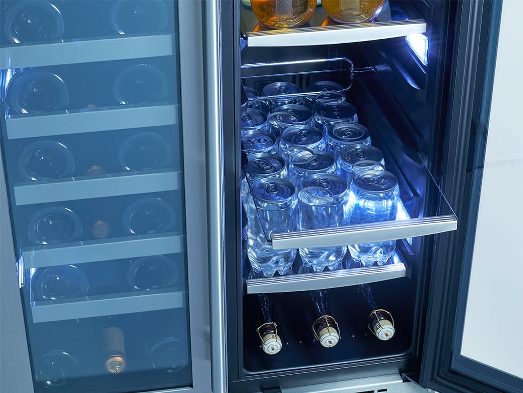 Zephyr PRWB24C32BG 24 Inch Refrigerator Beverage & Wine Center with 60
