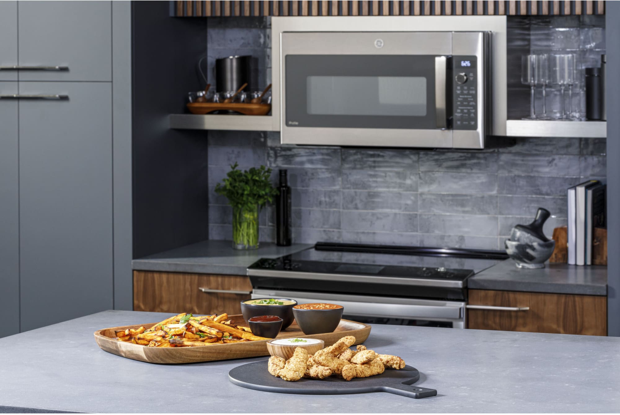 Over The Range Microwave Black Friday Deals GE PVM9179BRTS 30 Inch Over-the-Range Microwave Oven with 1.7 cu. ft