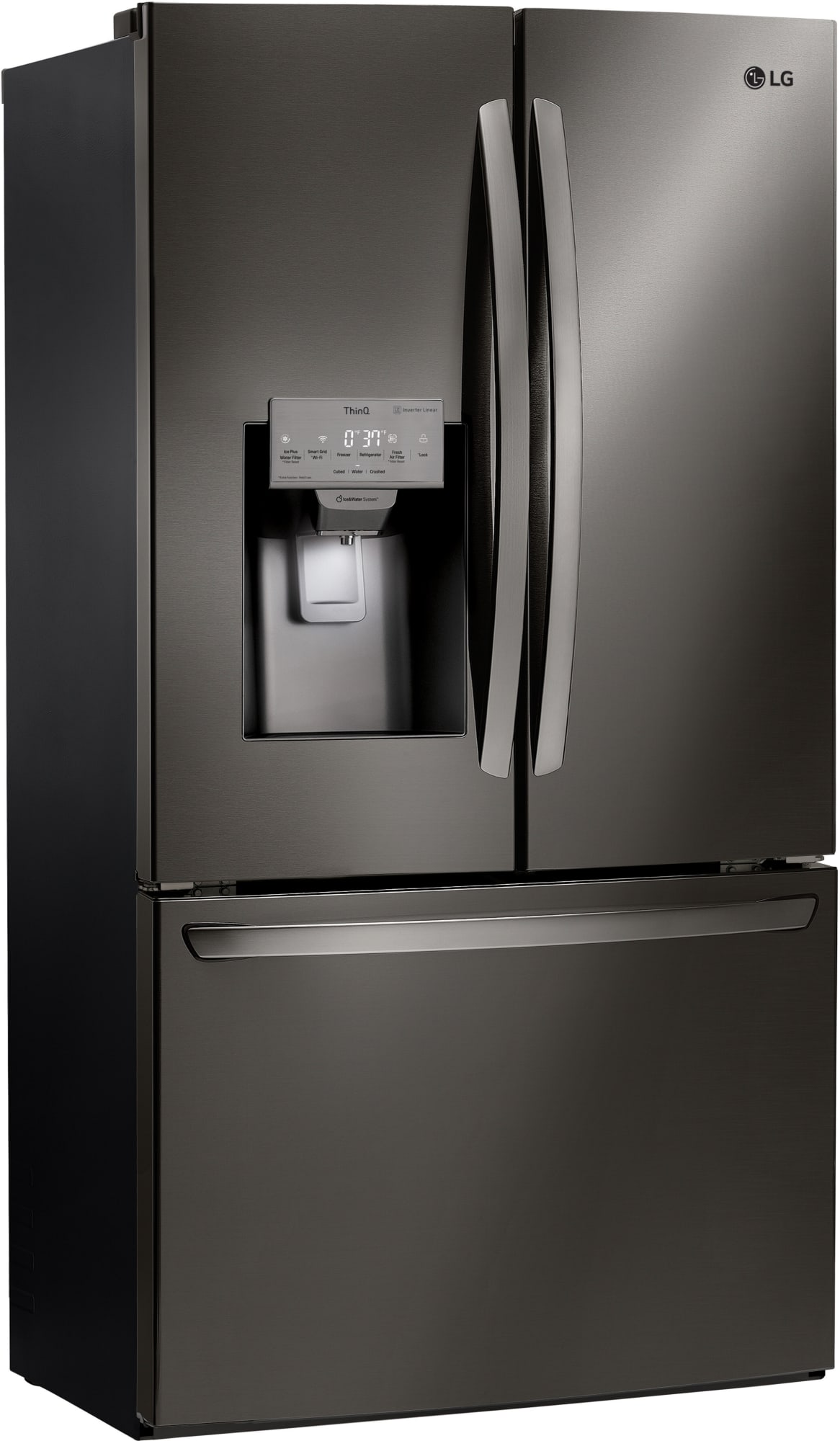 LG LFXC22526D 36 Inch Counter Depth Smart French Door Refrigerator with