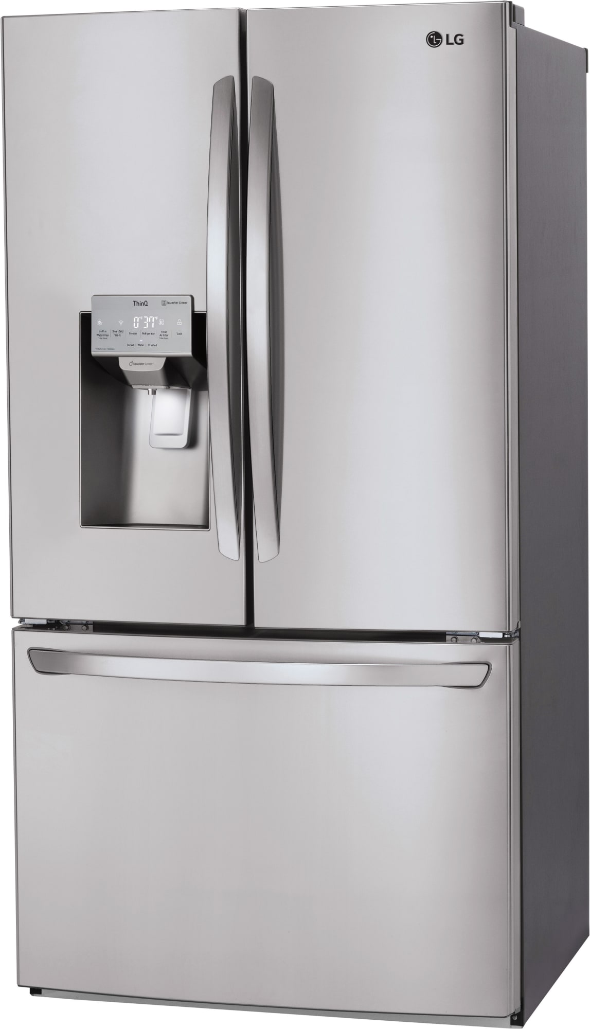 LG LFXS26973S 36 Inch Smart French Door Refrigerator with 26.2 cu. ft