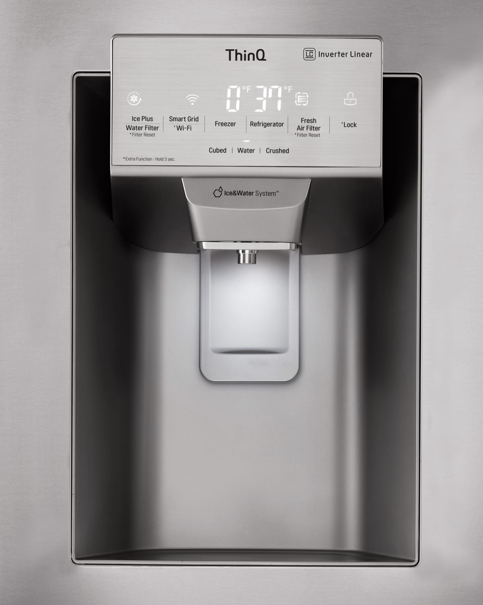 LG LMXS28626S 36 Inch 4Door French Door Refrigerator with 27.8 cu. ft